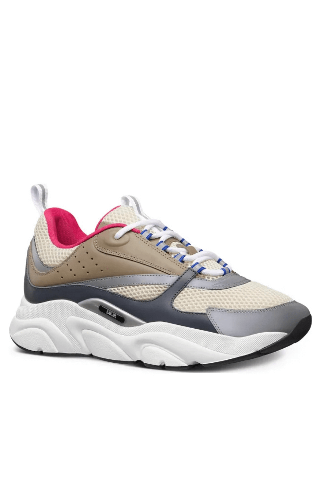 Dior B22 Beige Dark Grey Woman Sneakers