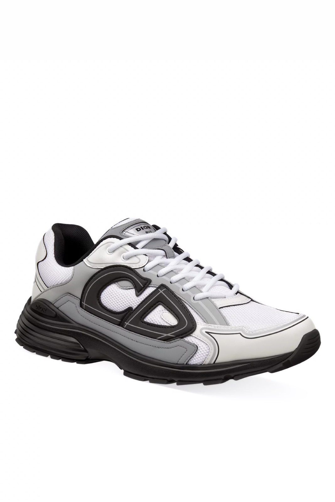 Dior B30 Countdown Sneaker White Technical Mesh and White and Gray
