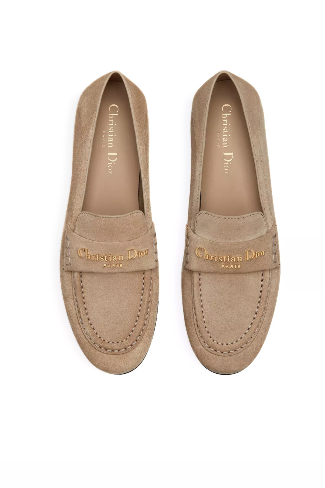 Dior Boy Loafer Rope Beige Suede Calfskin