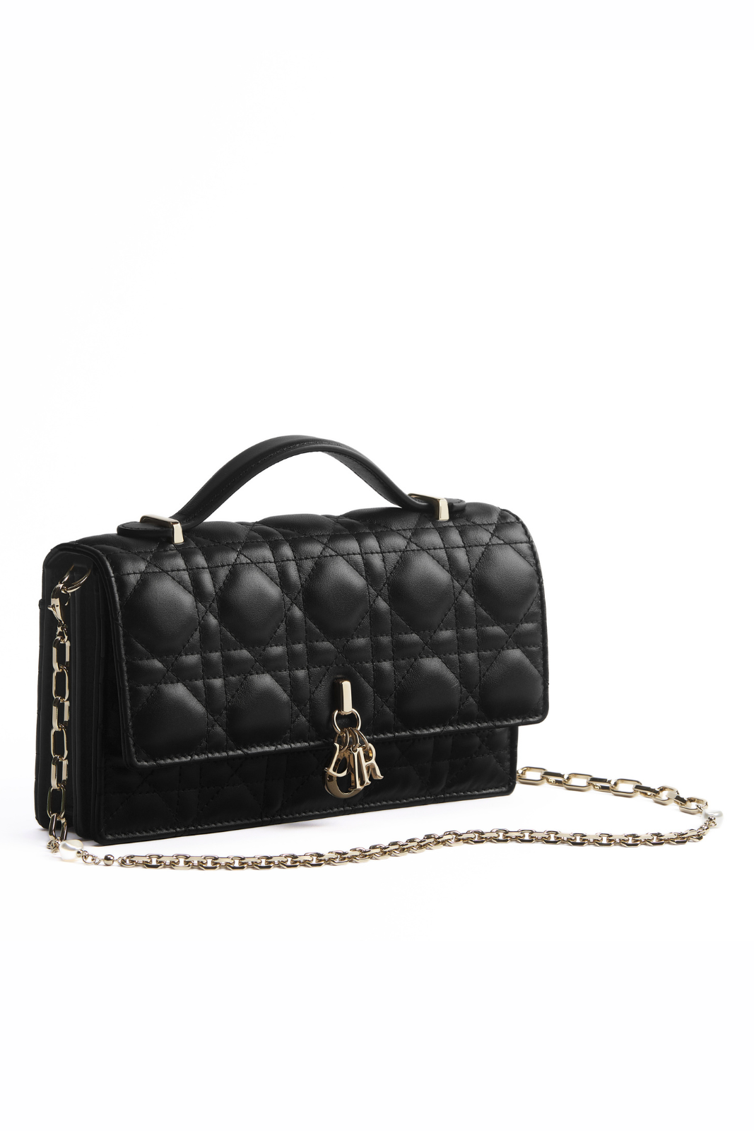 Dior My Dior Mini Bag Black Cannage Lambskin