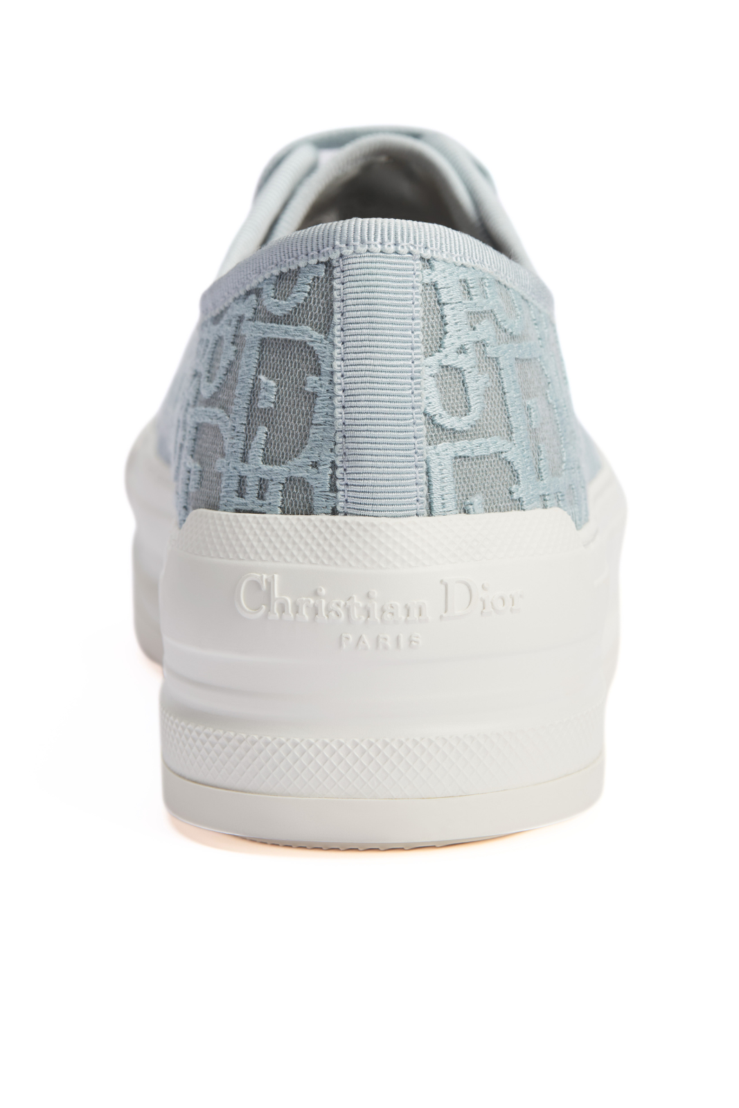 Dior Walk'n'Dior Platform Sneaker Sky Blue Dior Oblique Embroidered Mesh