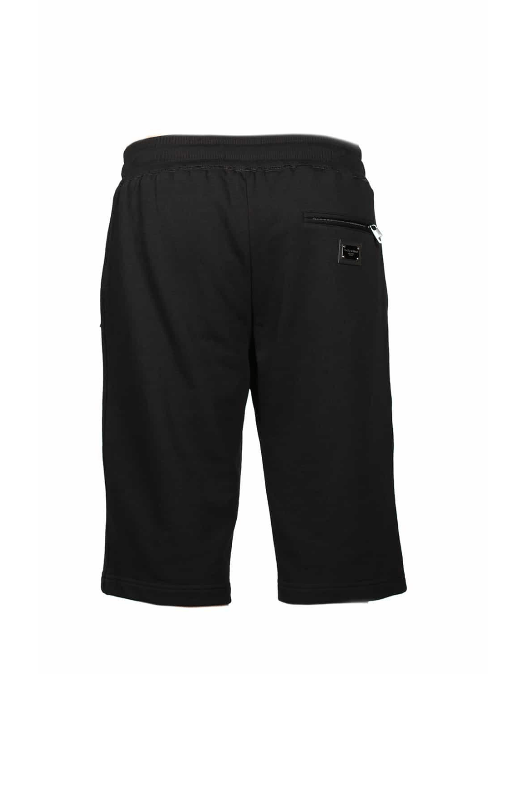 Dolce & Gabbana logo-tag track shorts black