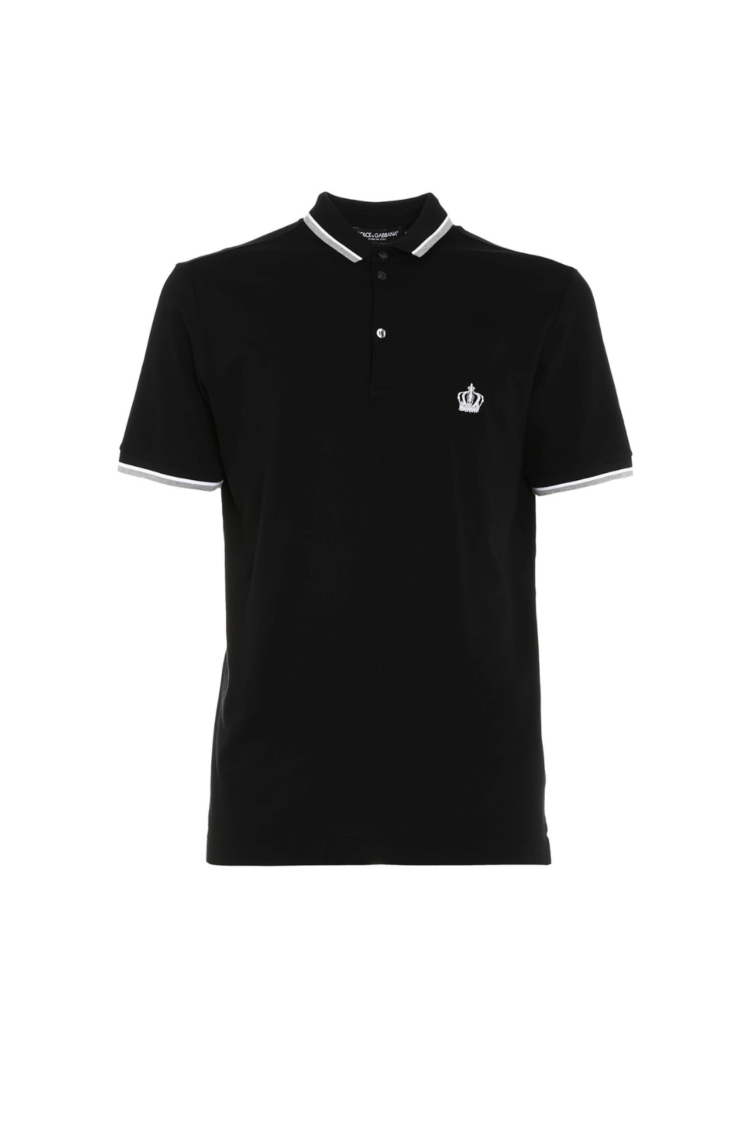 Dolce & Gabbana Polo T-Shirt in Black