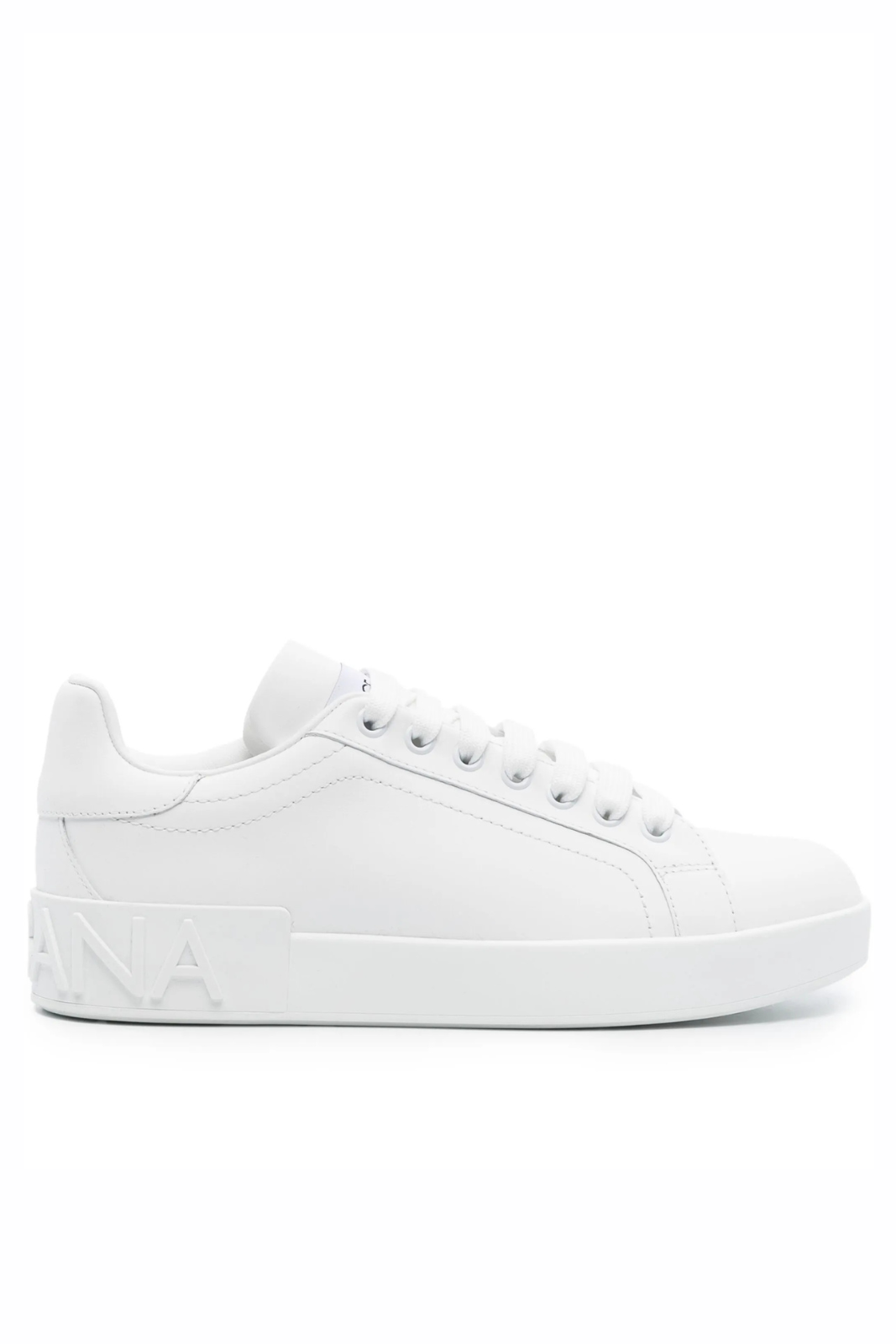 Dolce & Gabbana Sneakers, Portofino Design, Full White