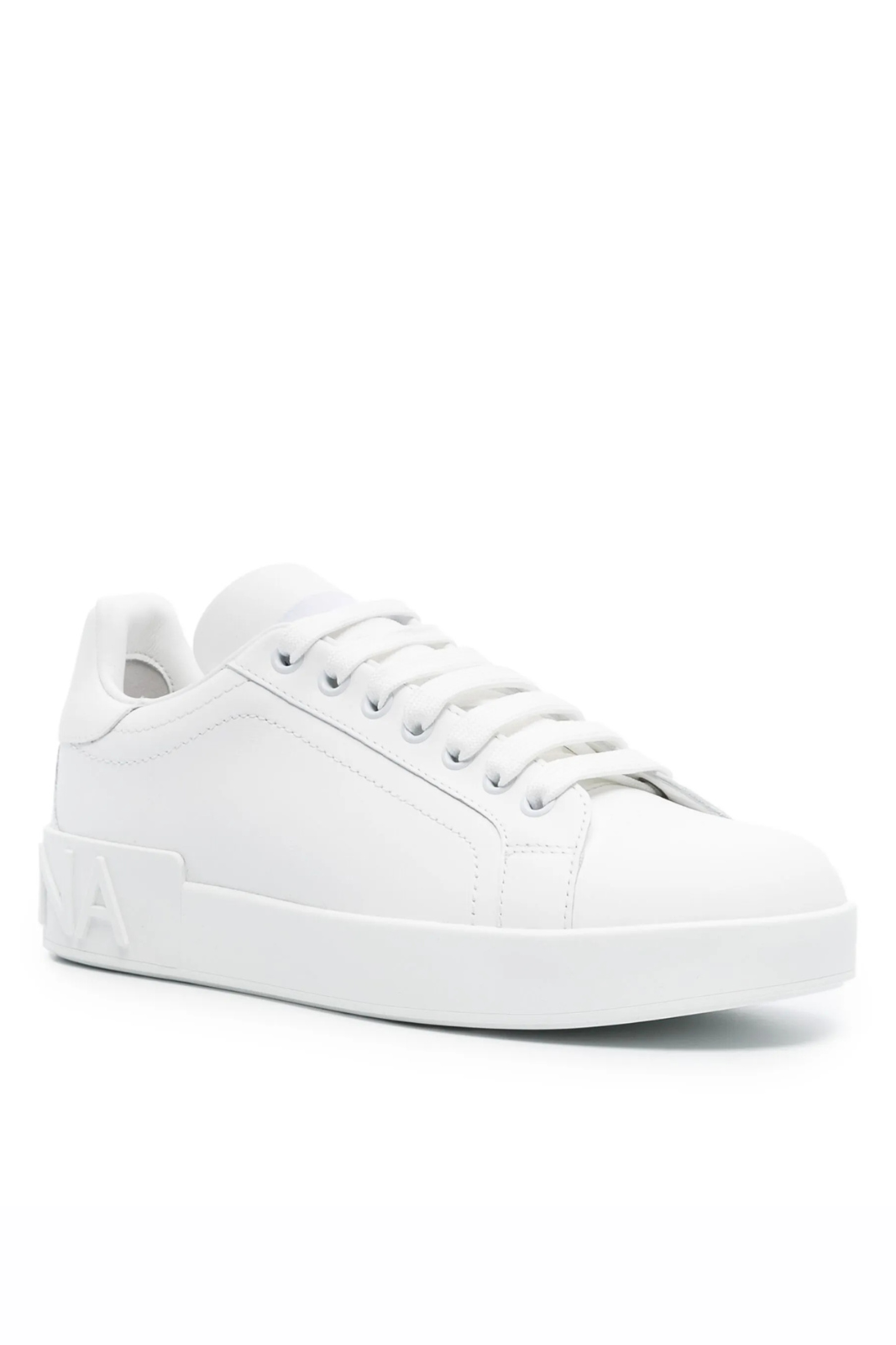 Dolce & Gabbana Sneakers, Portofino Design, Full White