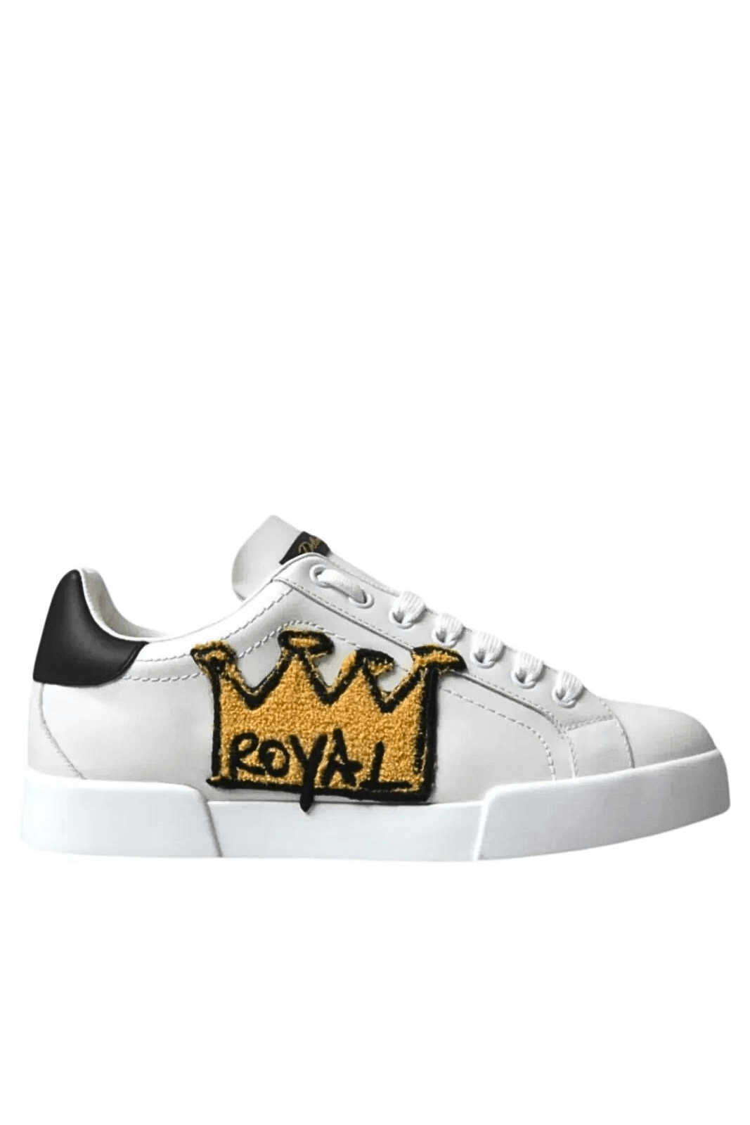 Dolce & Gabbana Sneakers White Crown Portofino