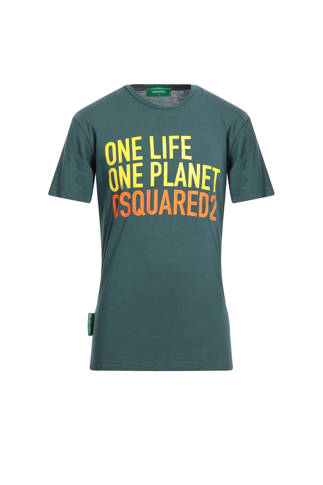 Dsquared2 logo-print T-shirt in Green