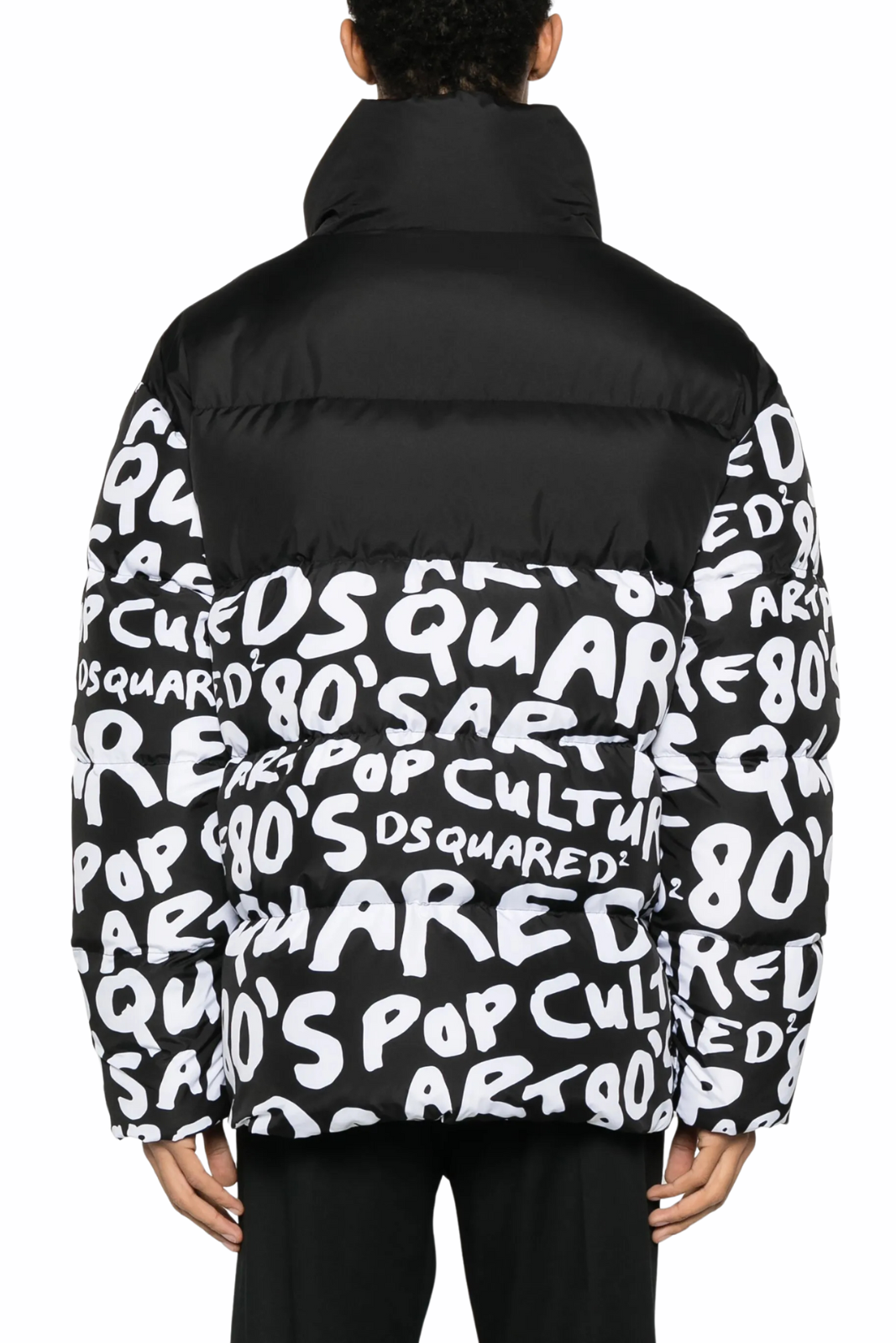 Dsquared2 D2 Pop 80's two-tone padded jacket