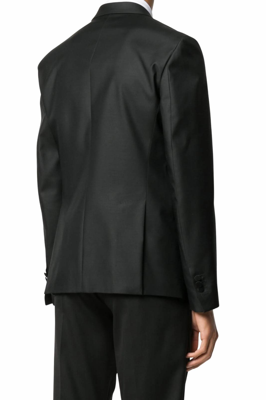 Dsquared2 Embroidered Logo Blazer Black