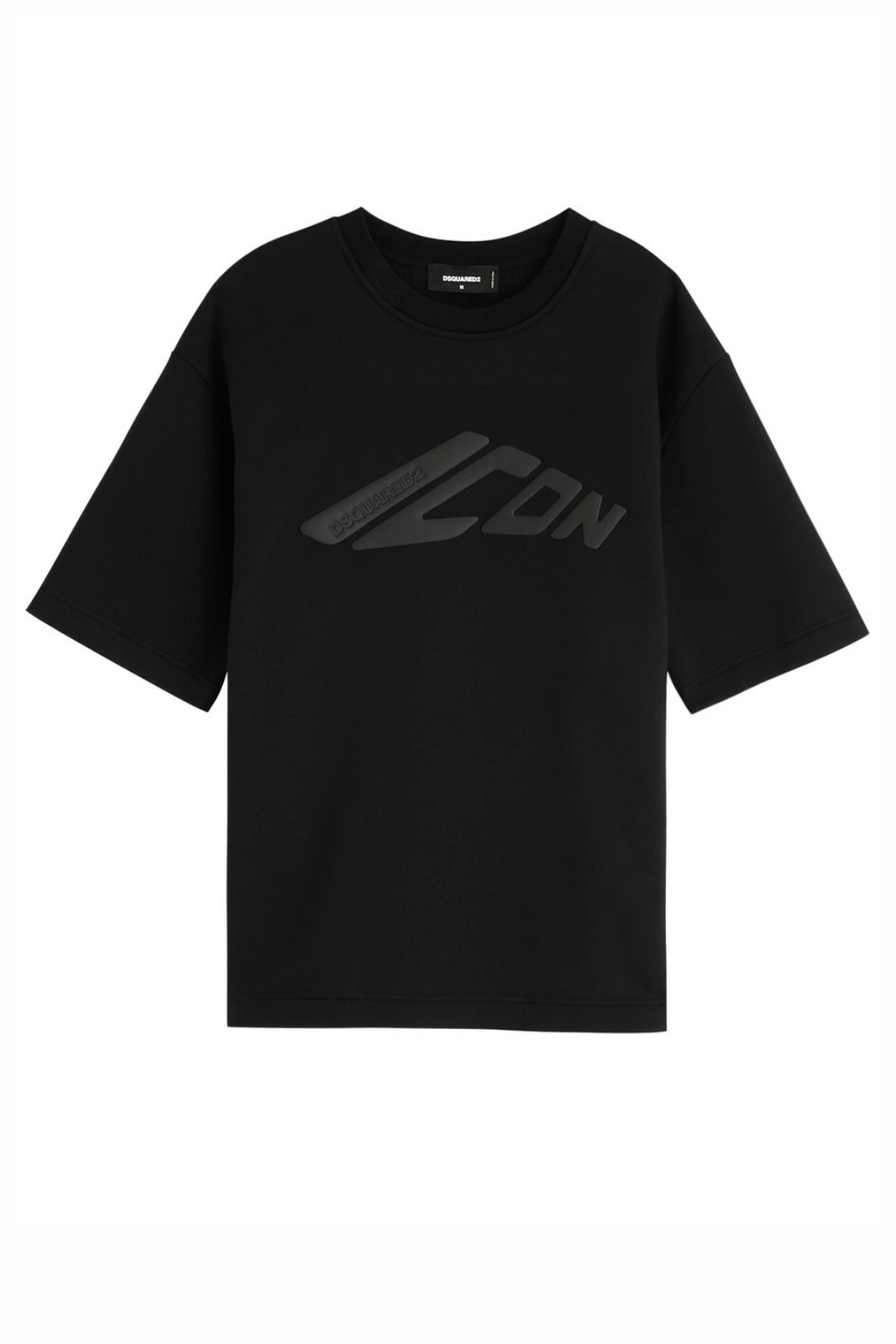 Dsquared2 Icon Logo-appliquéd Jersey T-shirt Black
