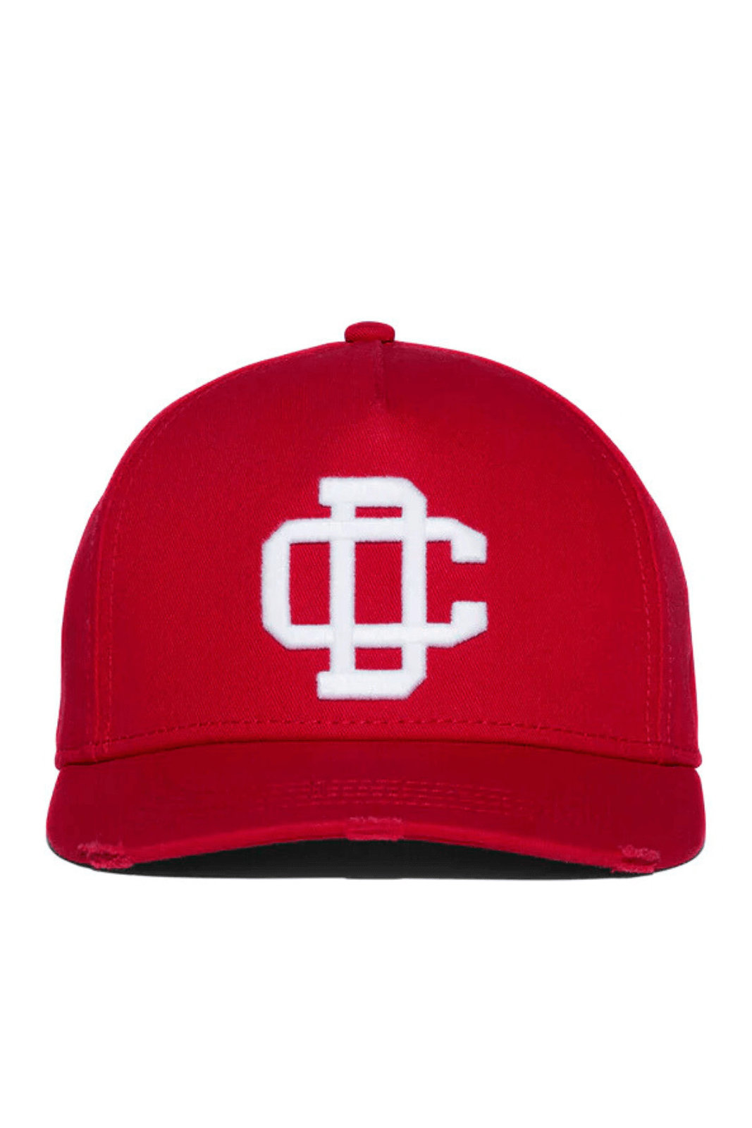 Dsquared2 logo-embroidered cotton baseball cap Red