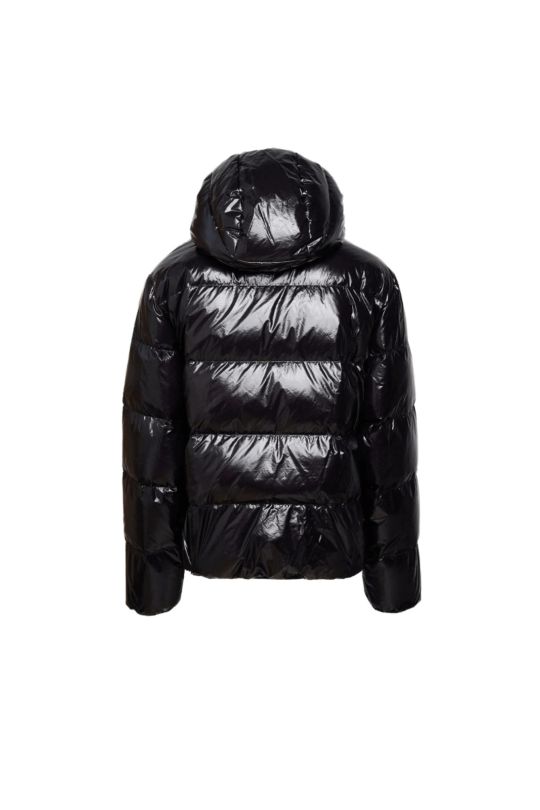 Dsquared2 Logo Patch Hooded Down Jacket