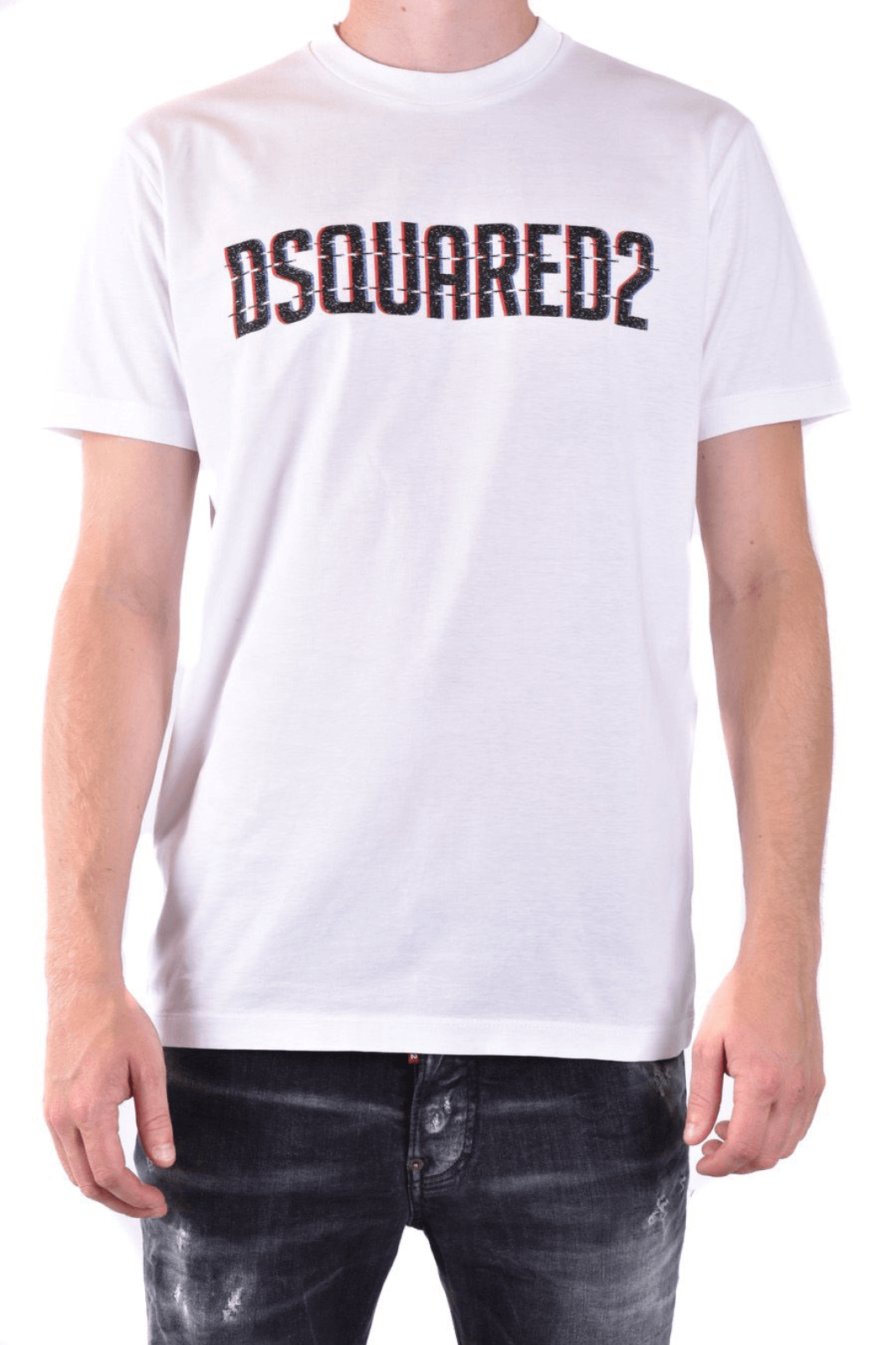 Dsquared2 Logo-print cotton t-shirt White for men