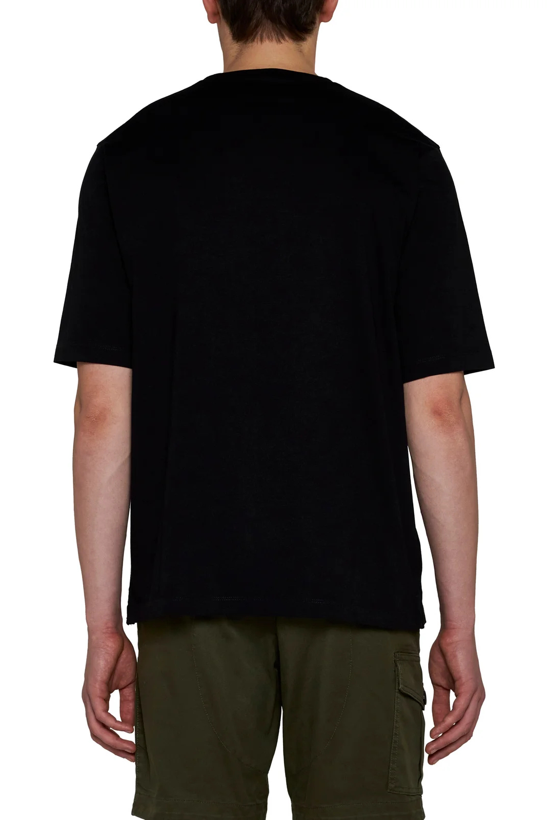 Dsquared2 Logo "Canadian Village" Black T-Shirt