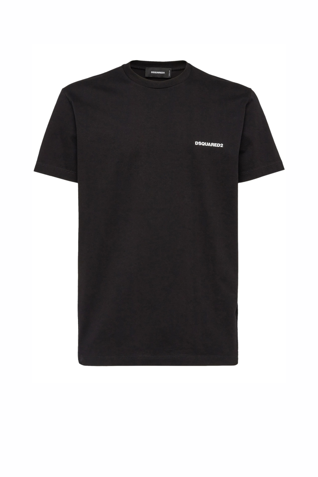 Dsquared2 map-print cotton T-shirt Black