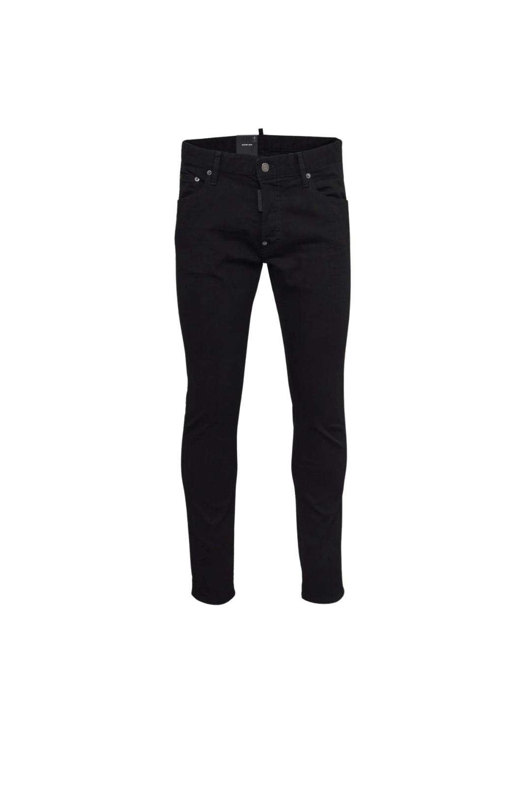 Dsquared2 Skater Black Bull Skinny Man Jeans