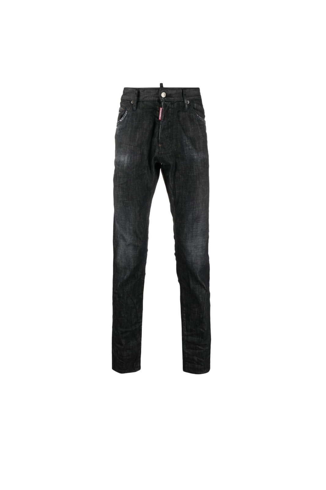 Dsquared2 tapered slim-cut black jeans