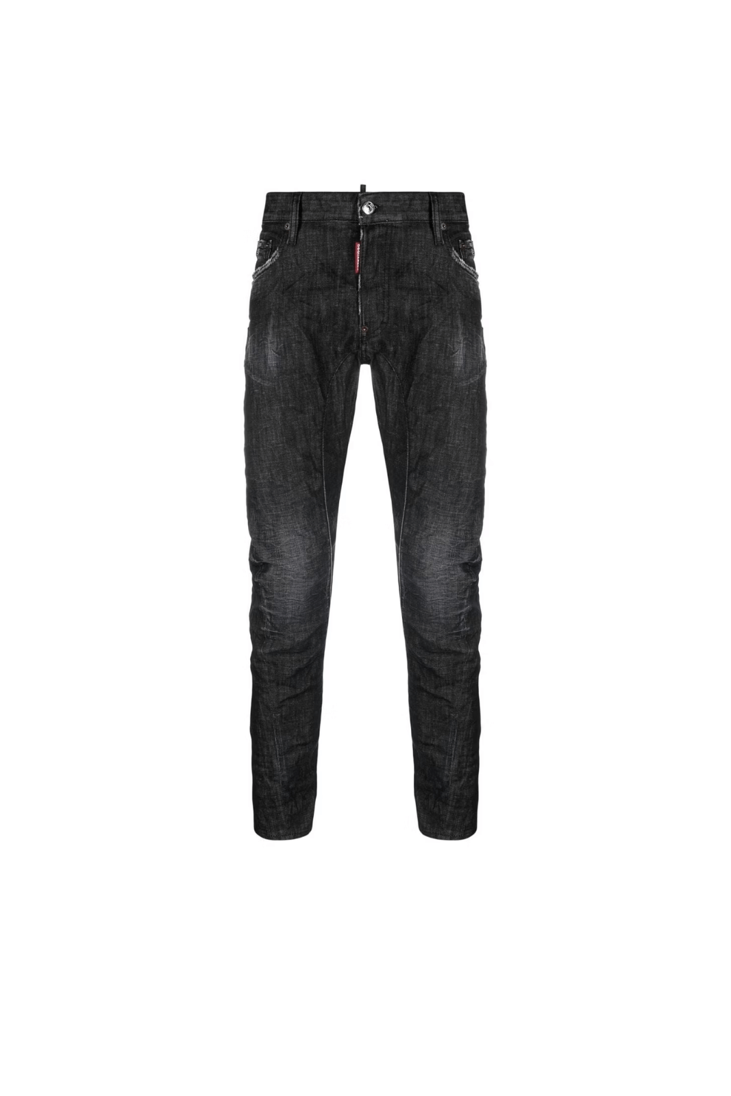 Dsquared2 Black Clean Wash Skater Jeans for men
