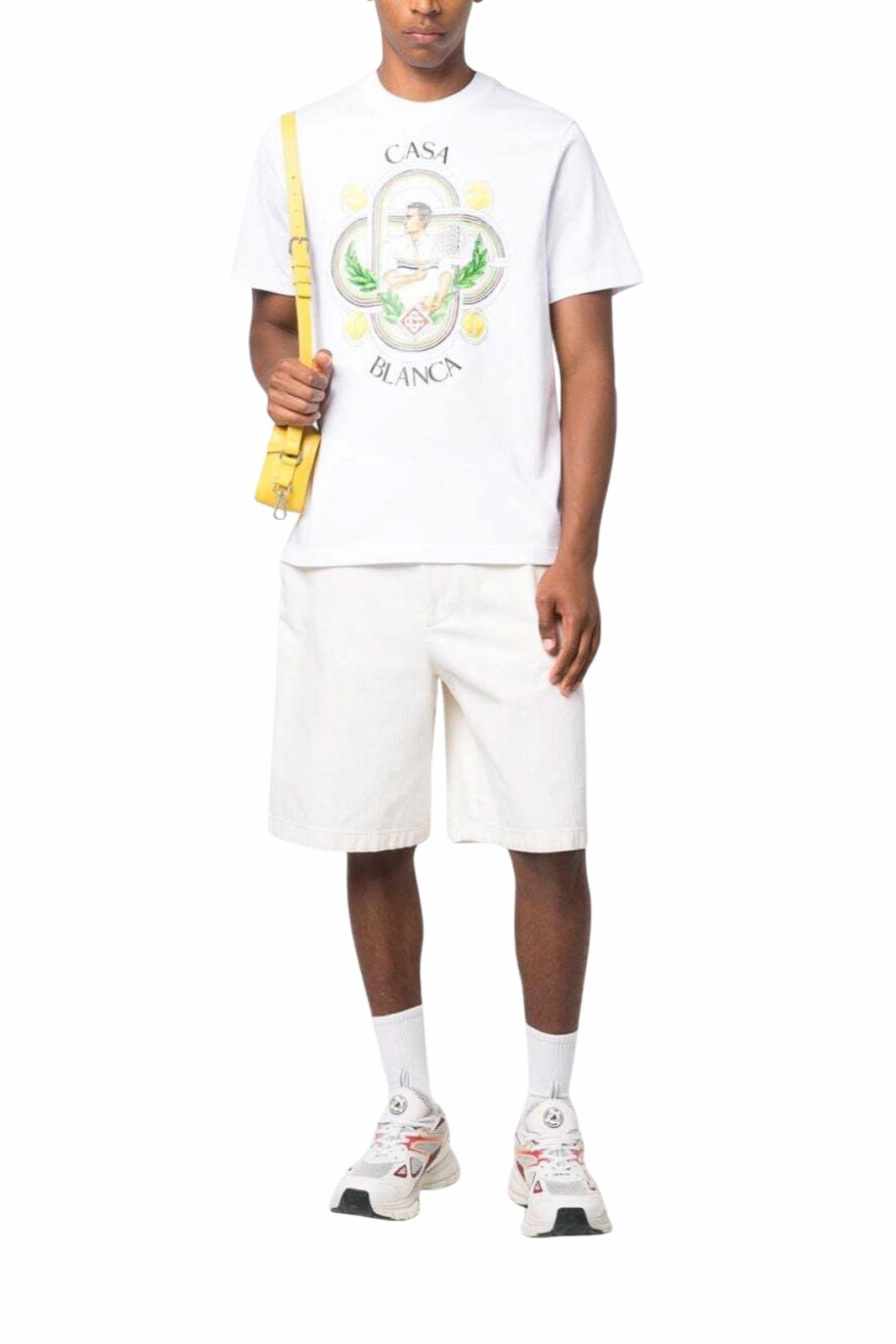 Casablanca Le joueur White t-shirt