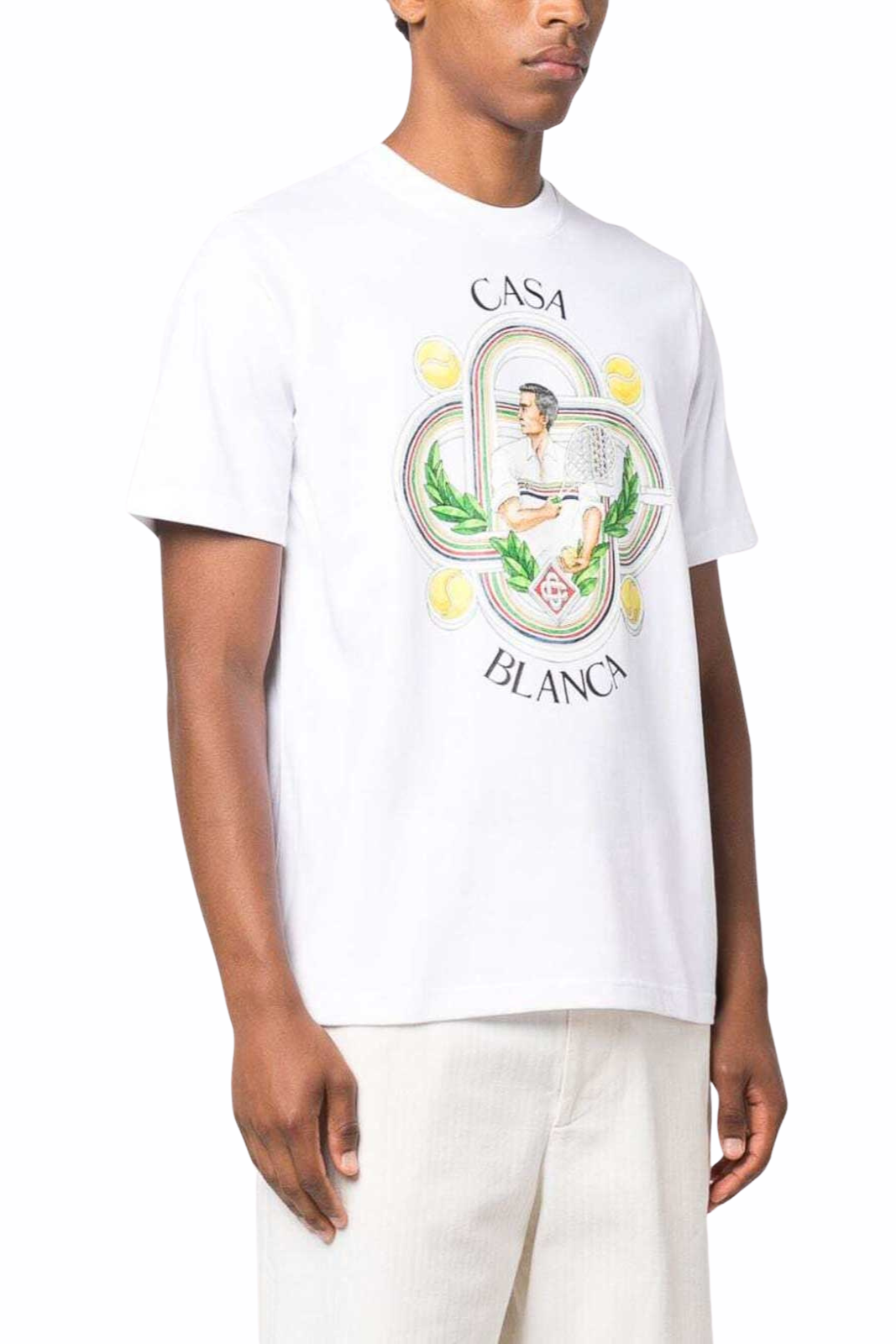 Casablanca Le Joueur White T-Shirt