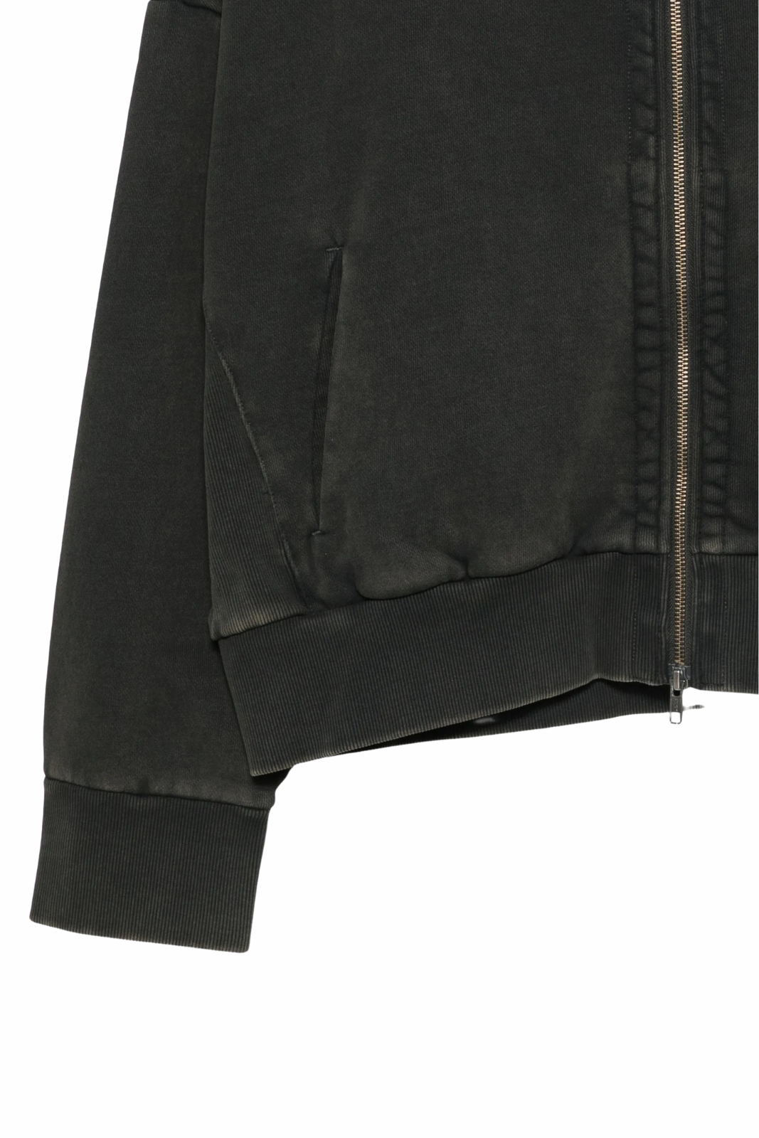 Entire Studios zip-up hoodie dark grey