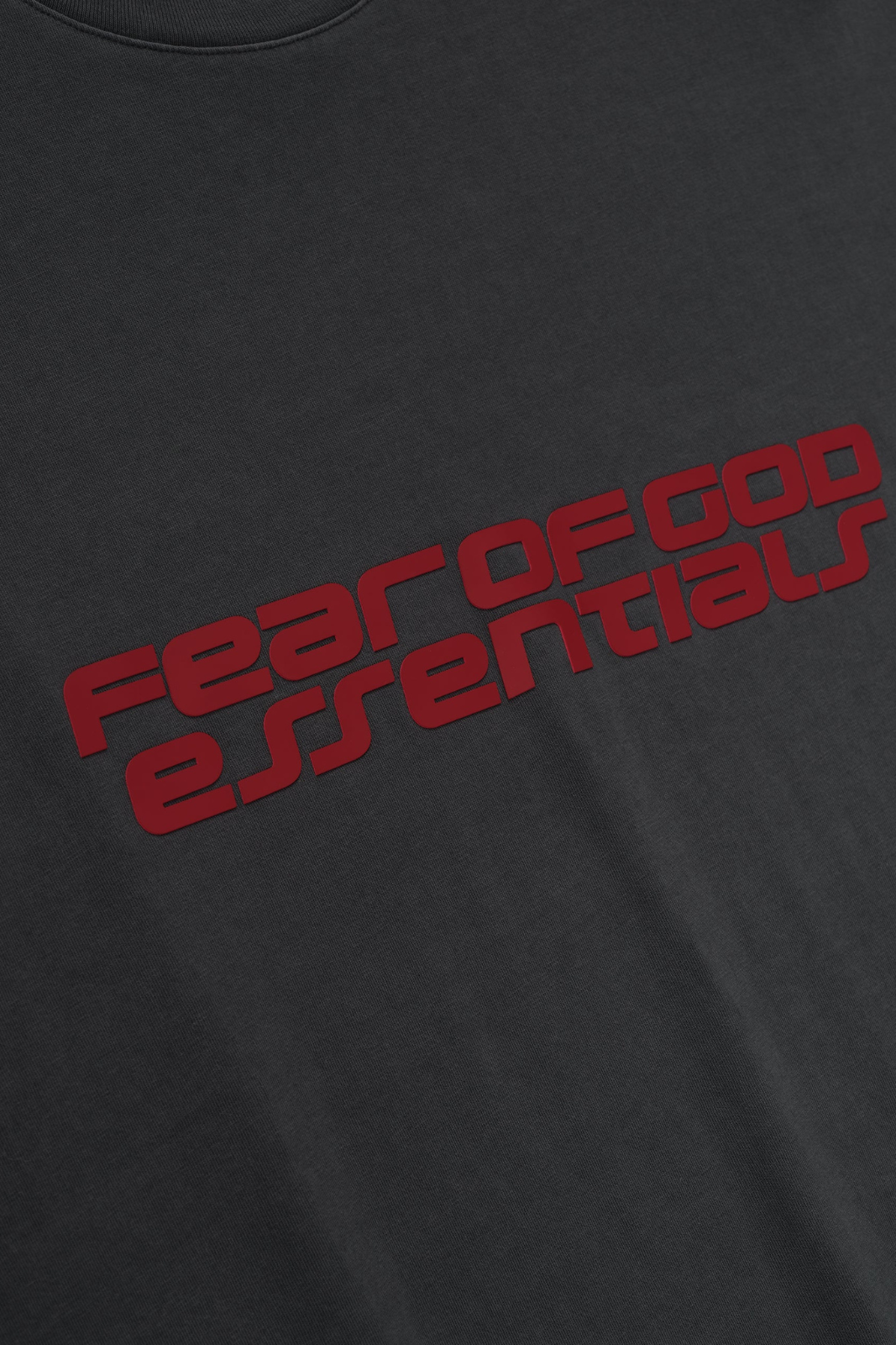 Fear of God Essentials 90s Tee in Smoke Iron Grey