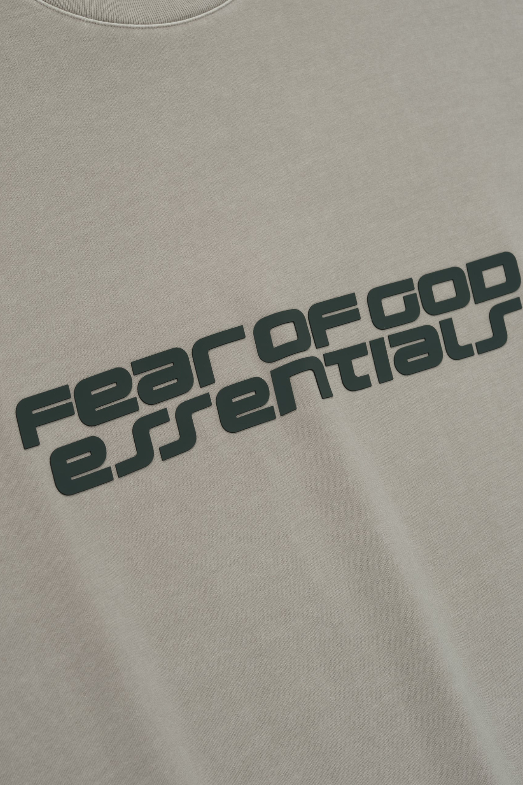 Fear of God Essentials 90s Tee in Smoke Grey