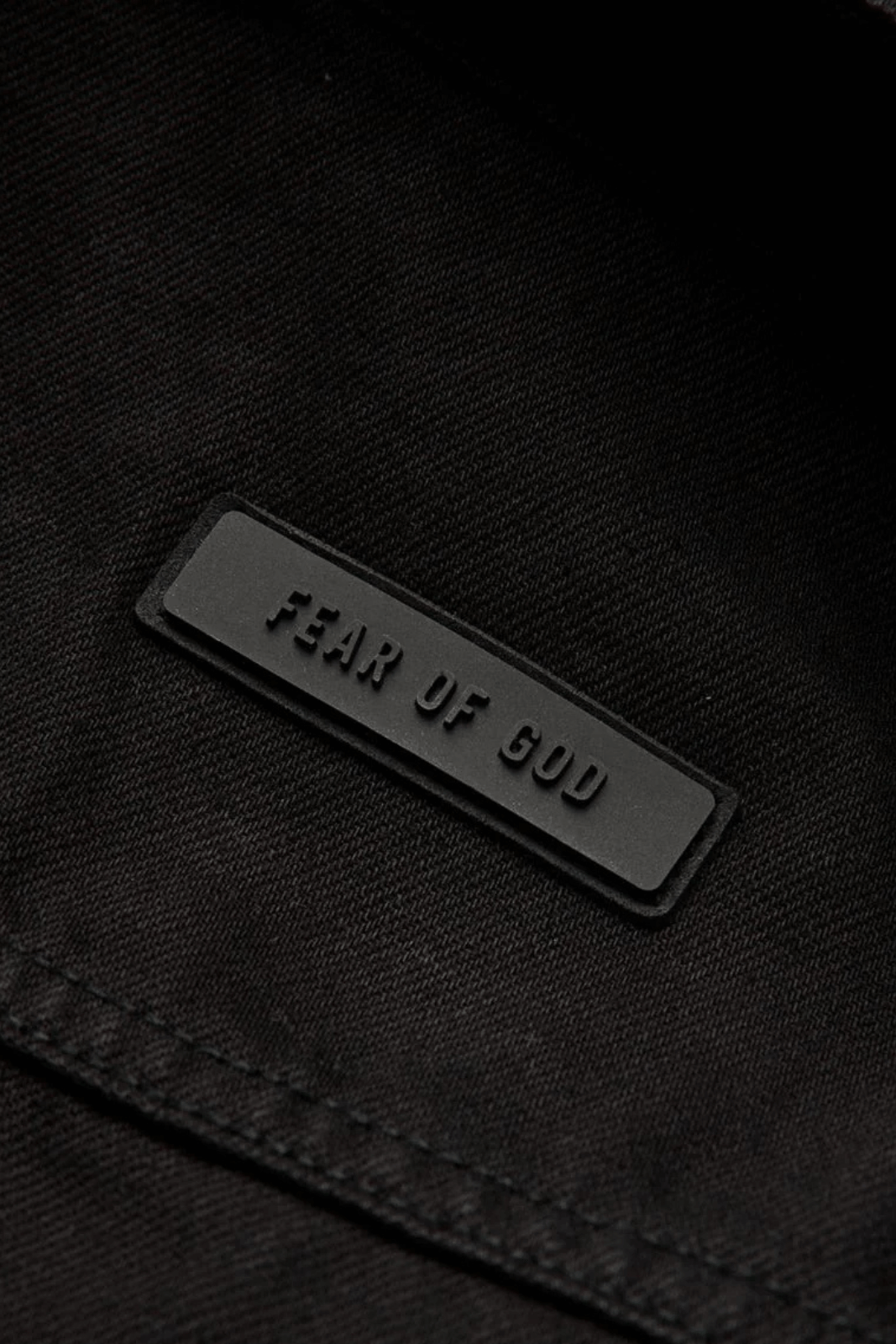 Fear Of God Essentials black Denim Jacket for men