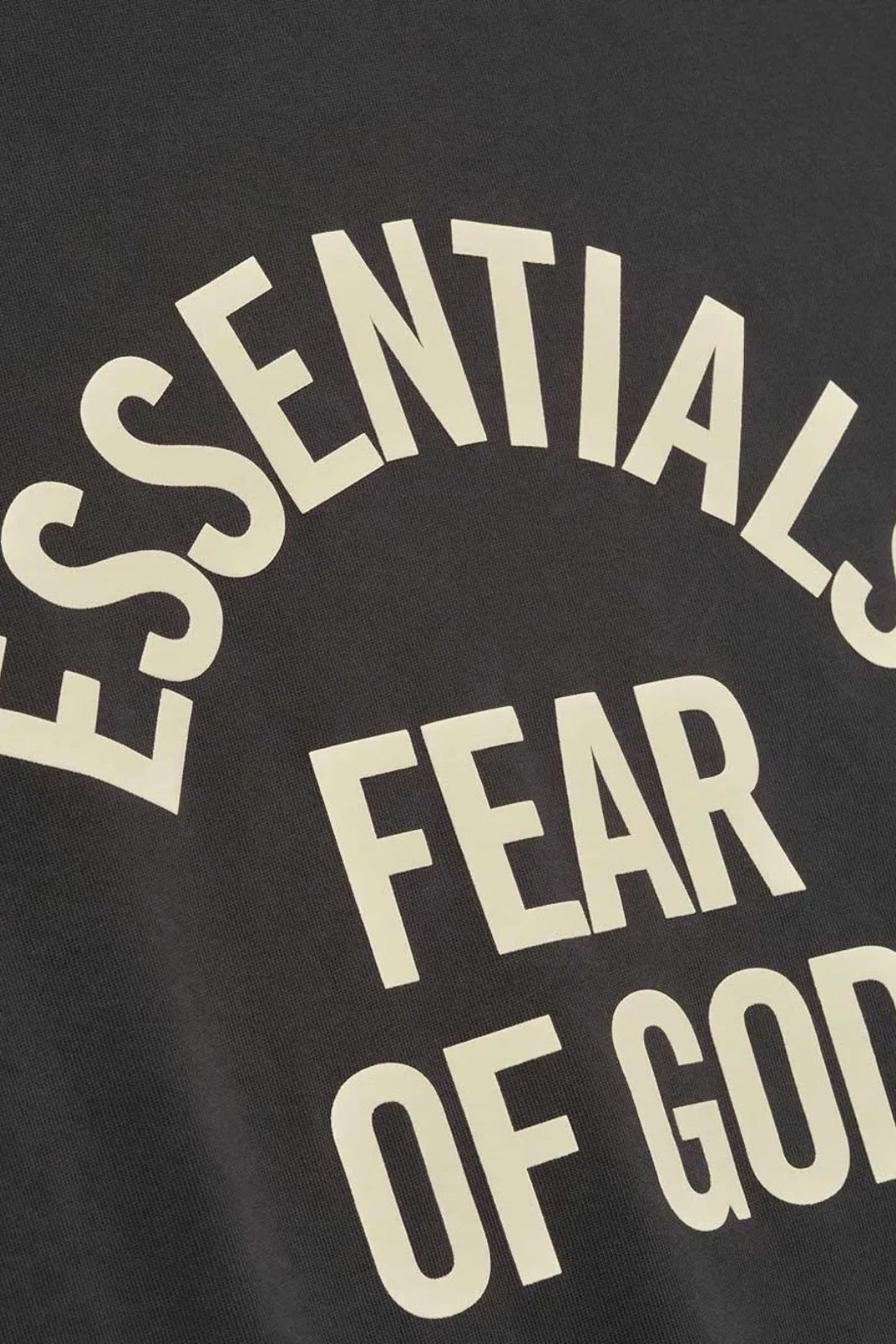 Fear of God Essentials Campus 90s crew-neck T-shirt Black