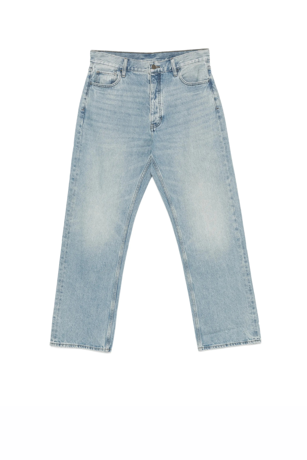 Fear of God Essentials faded-effect straight-leg jeans