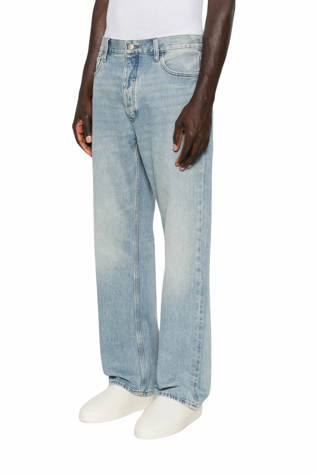 Fear of God Essentials faded-effect straight-leg jeans
