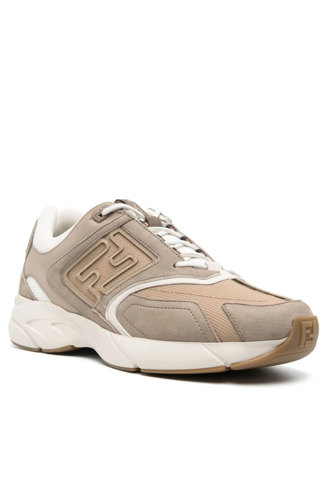 Fendi Faste low-top sneakers Beige Brown for men