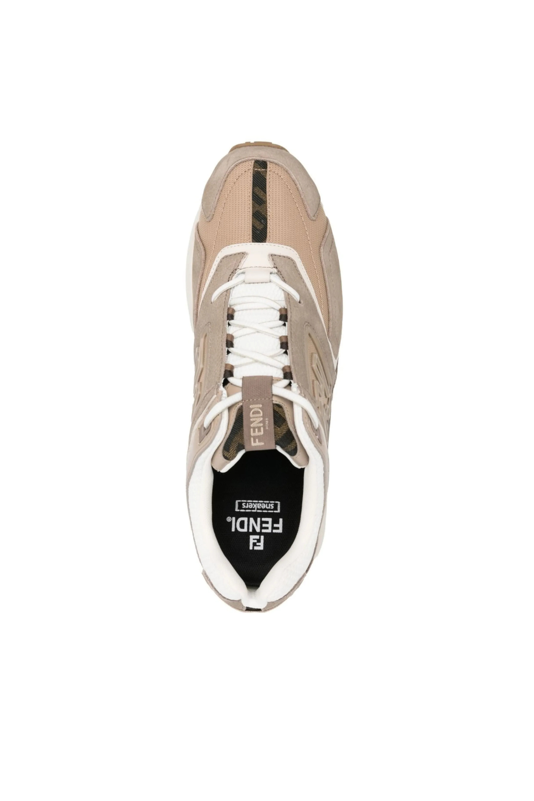 Fendi Faste low-top sneakers Beige Brown for men