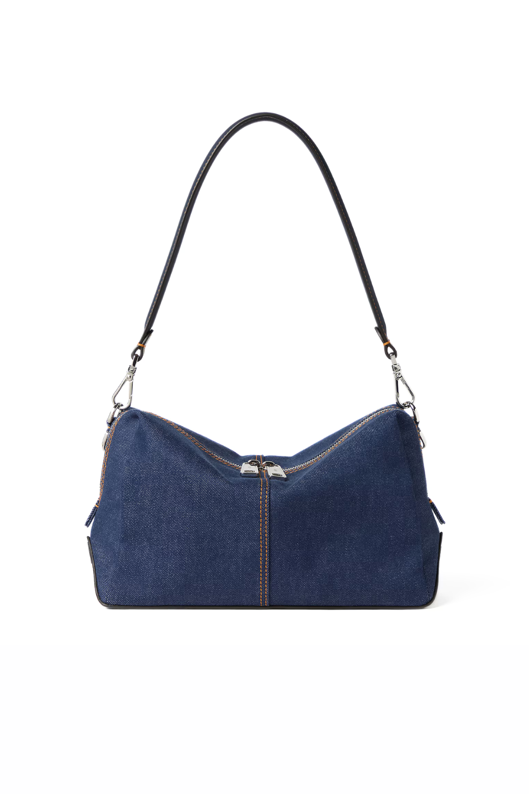 Fendi Lui Medium Dark blue denim fabric bag