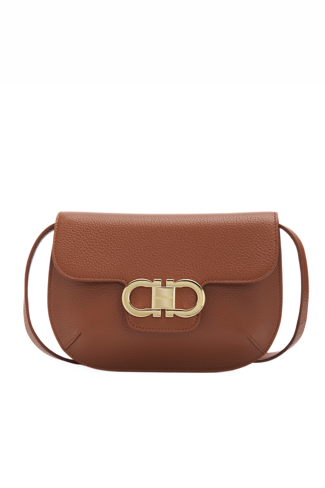 Salvatore Ferragamo Lizzy Gancini Leather Crossbody Bag