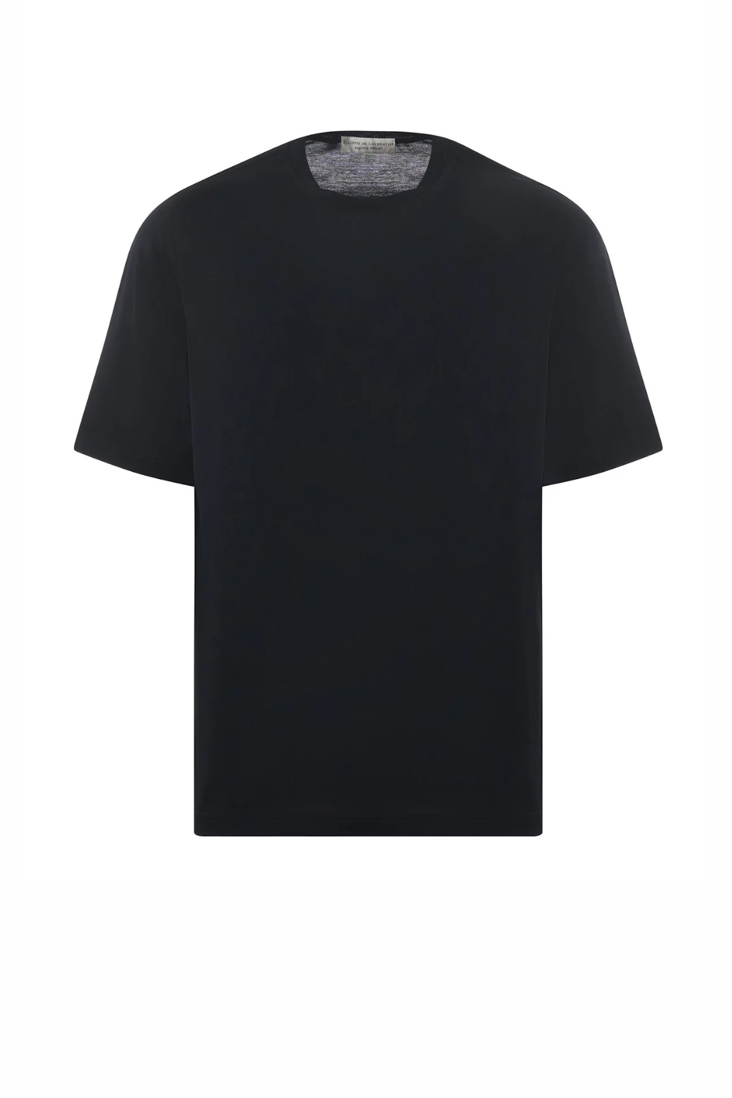 Filippo De Laurentiis Crew Neck T-Shirt Black