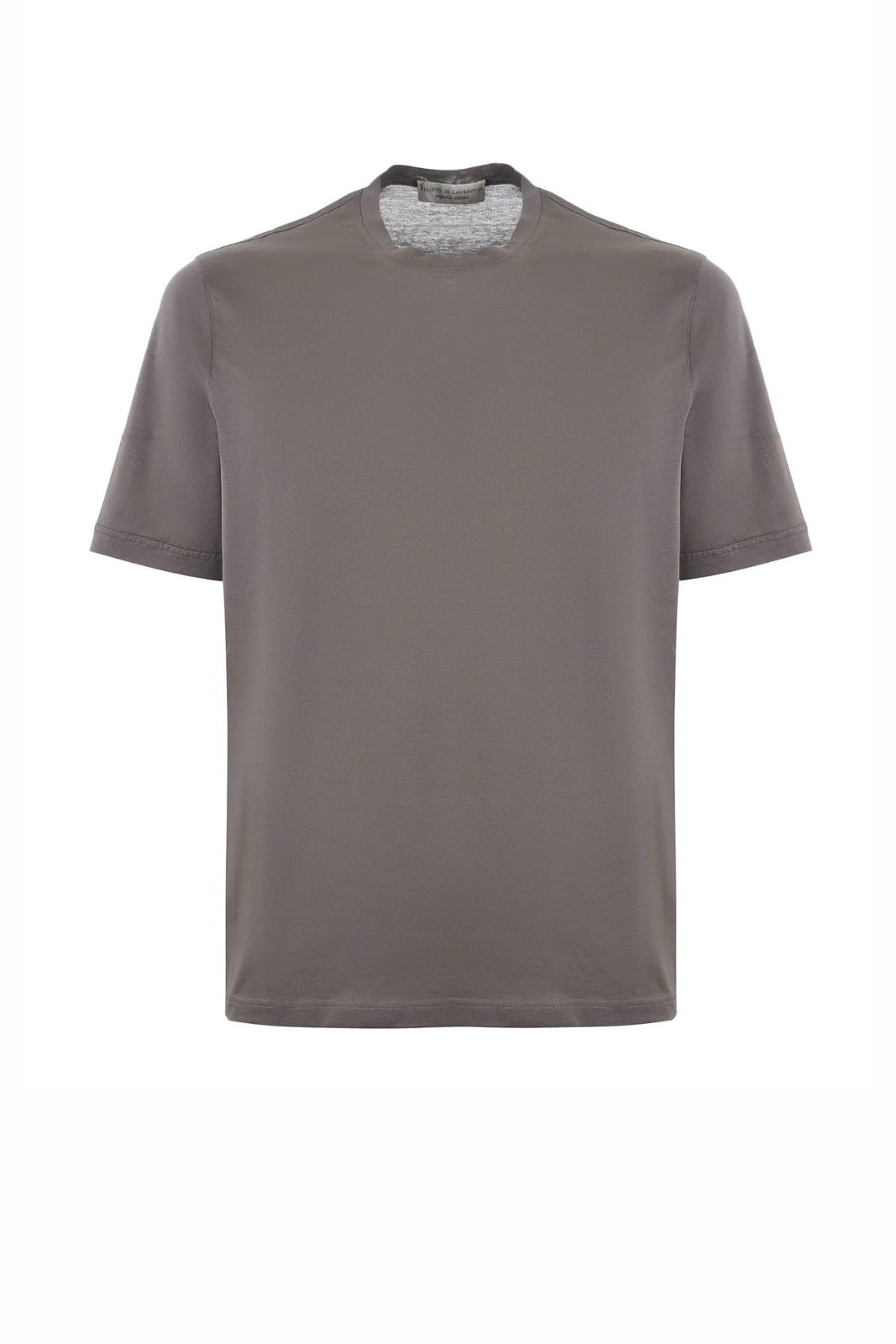 Filippo De Laurentiis Tortora Crew Neck Calssic Grey T-Shirt