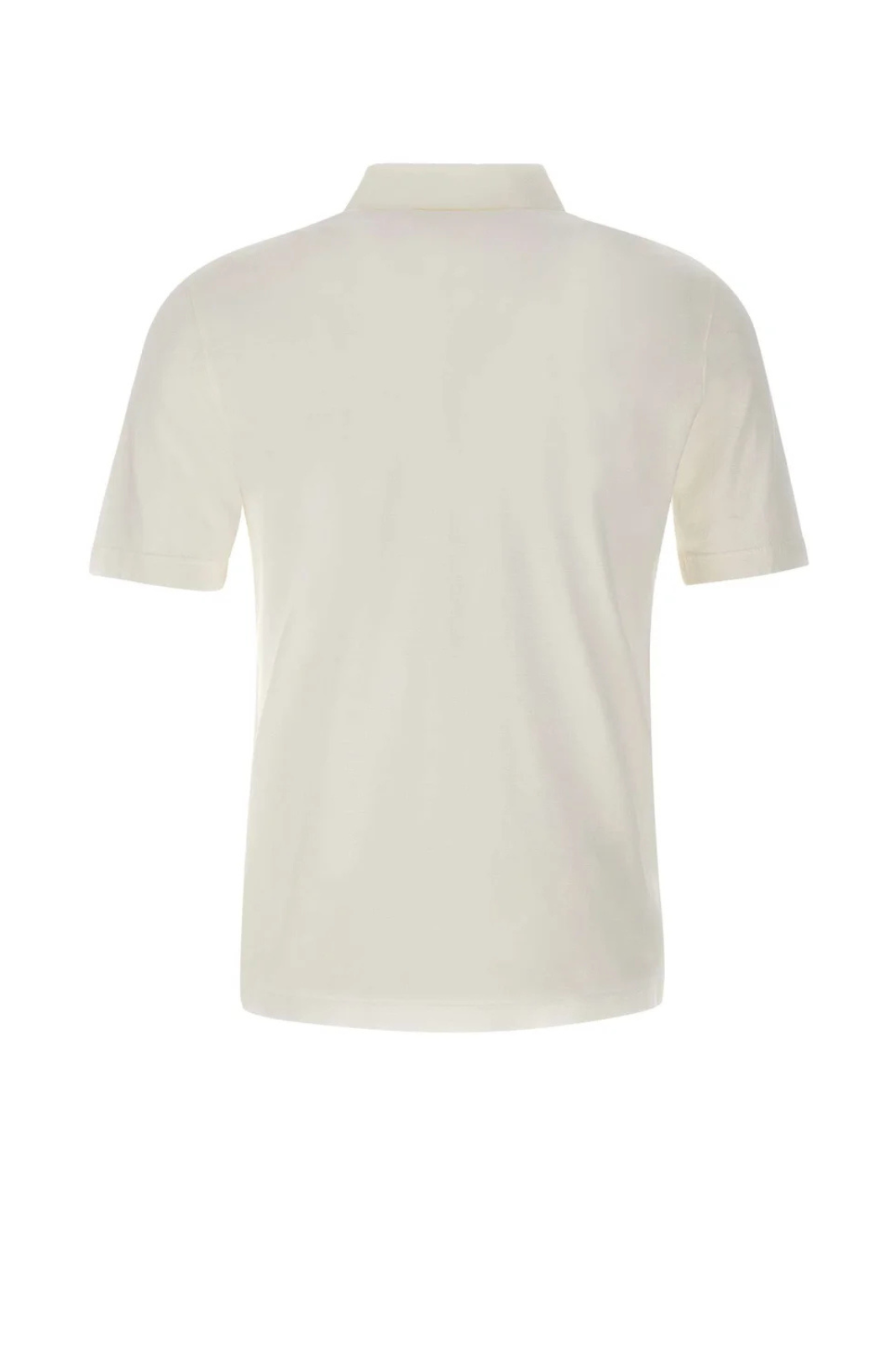Filippo De Laurentiis Short Sleeve Polo Shirt White