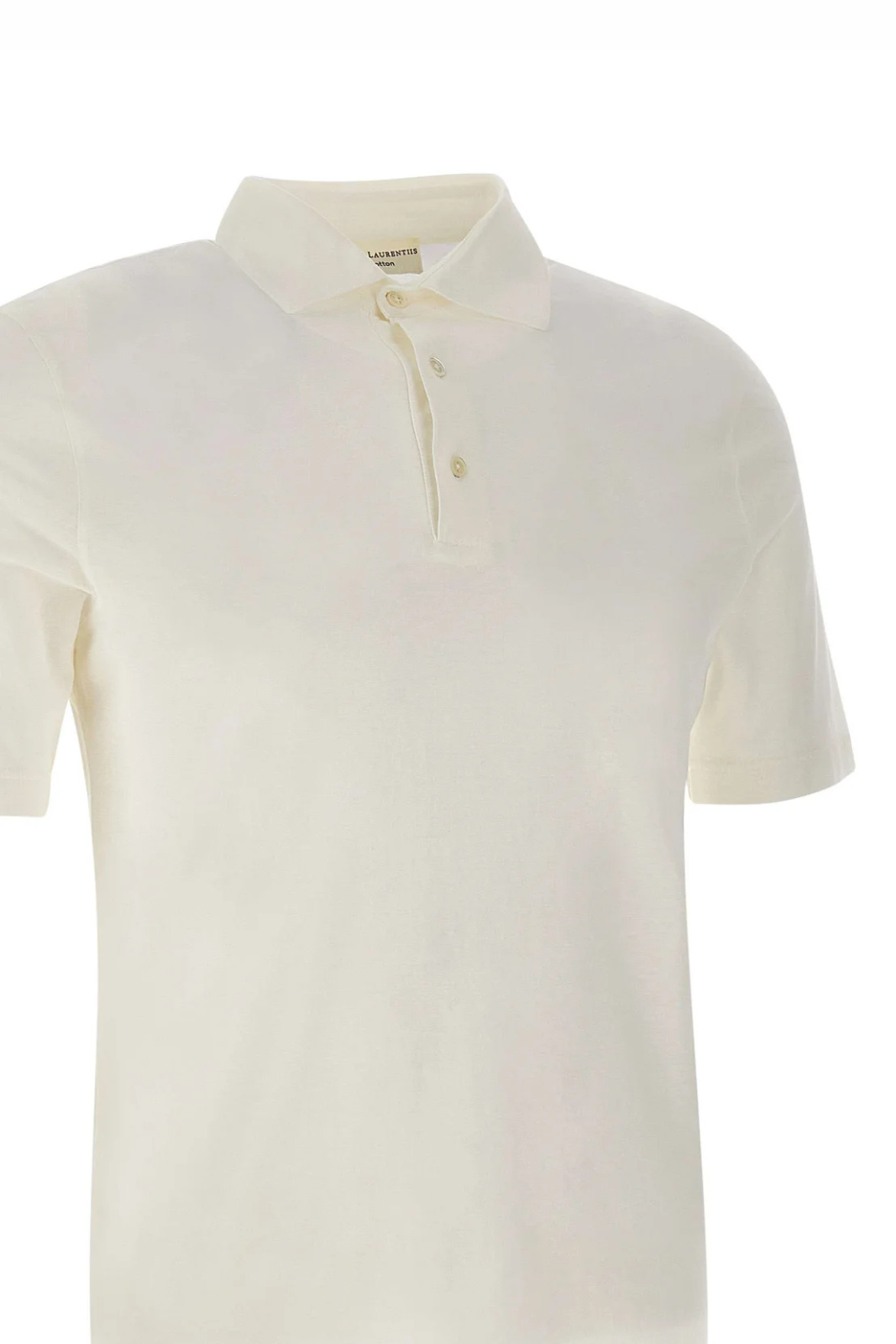 Filippo De Laurentiis Short Sleeve Polo Shirt White