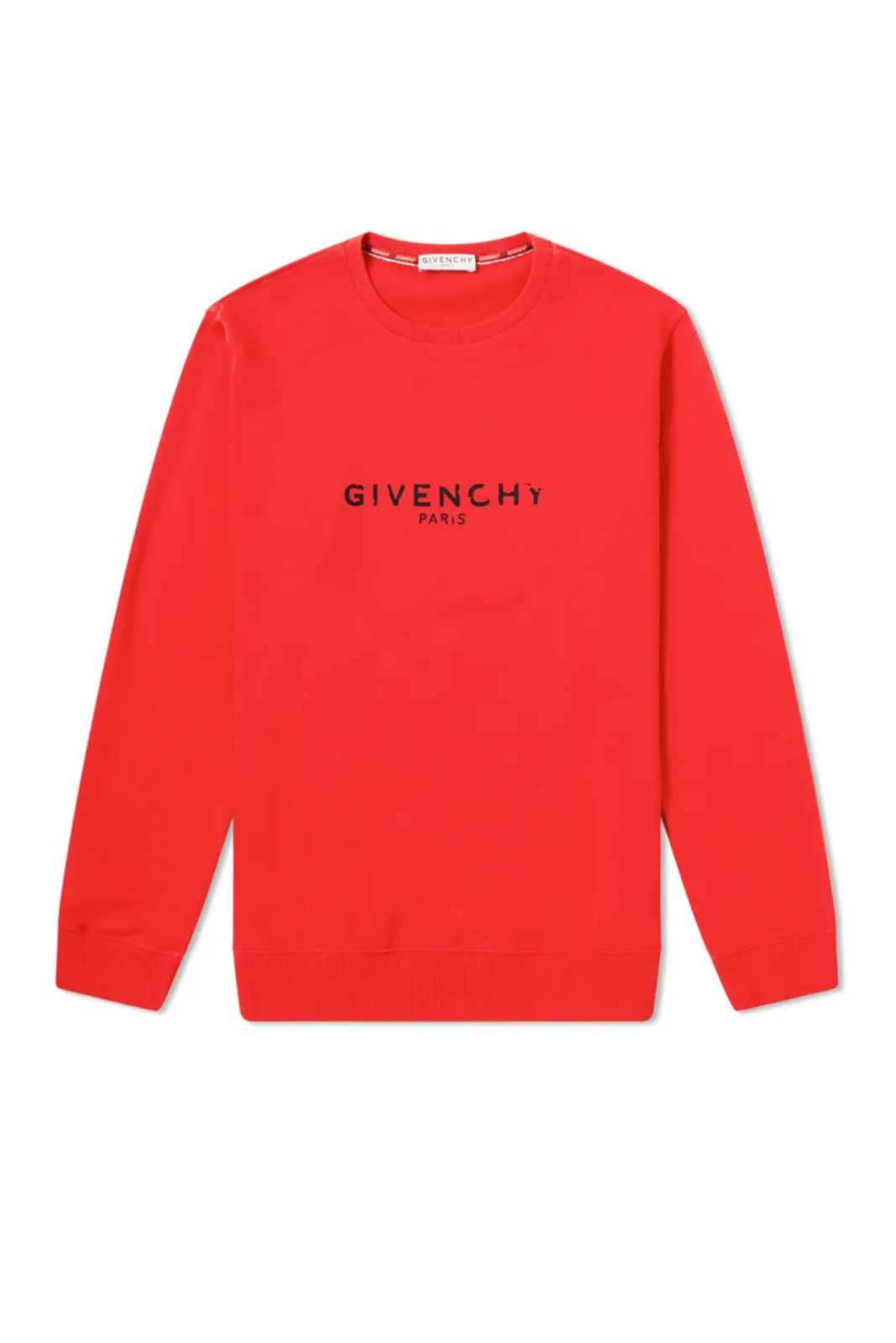 Givenchy Paris Logo Sweat Bright Red