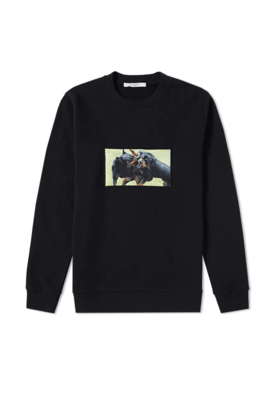 Givenchy Rottweiler Crew Black Sweatshirt