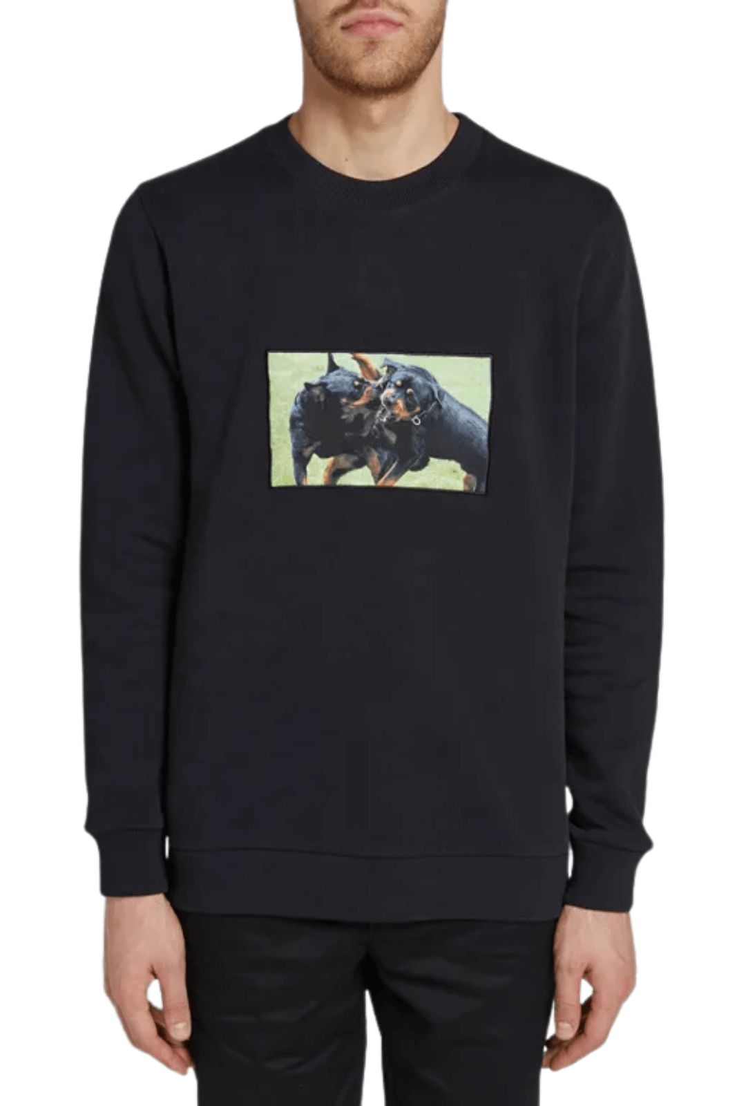 Givenchy Rottweiler Crew Black Sweatshirt for men