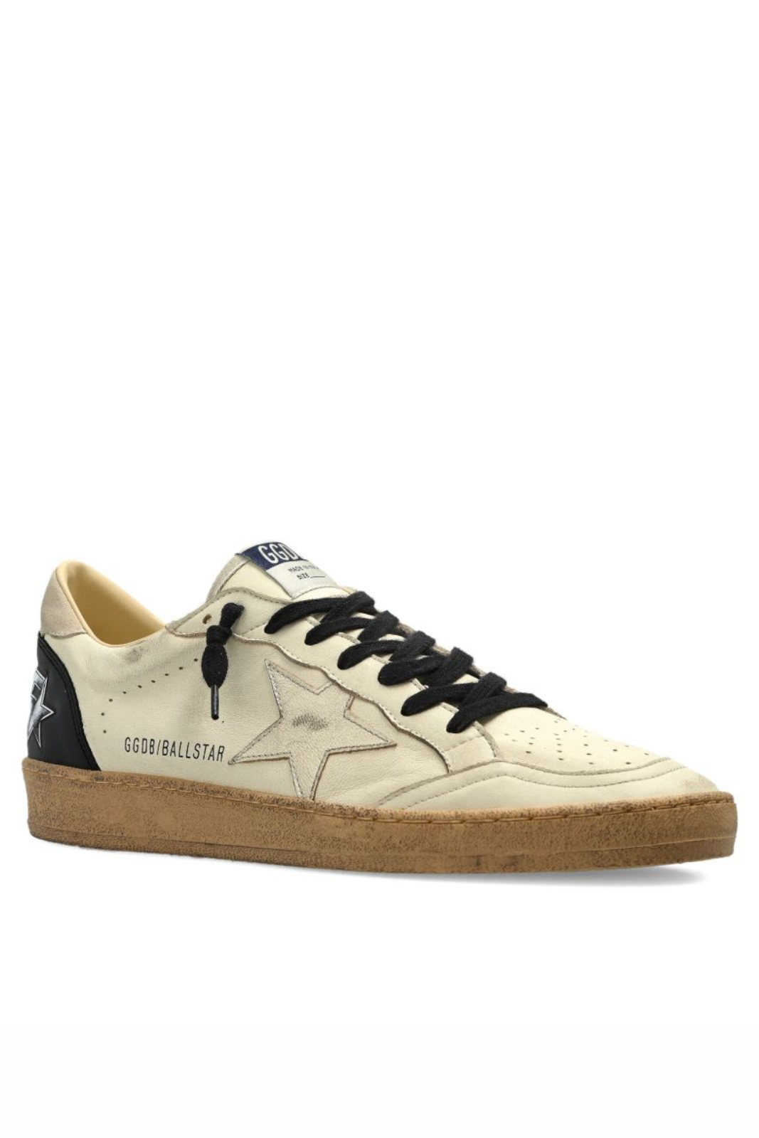 Golden Goose Beige Ball Star sneakers