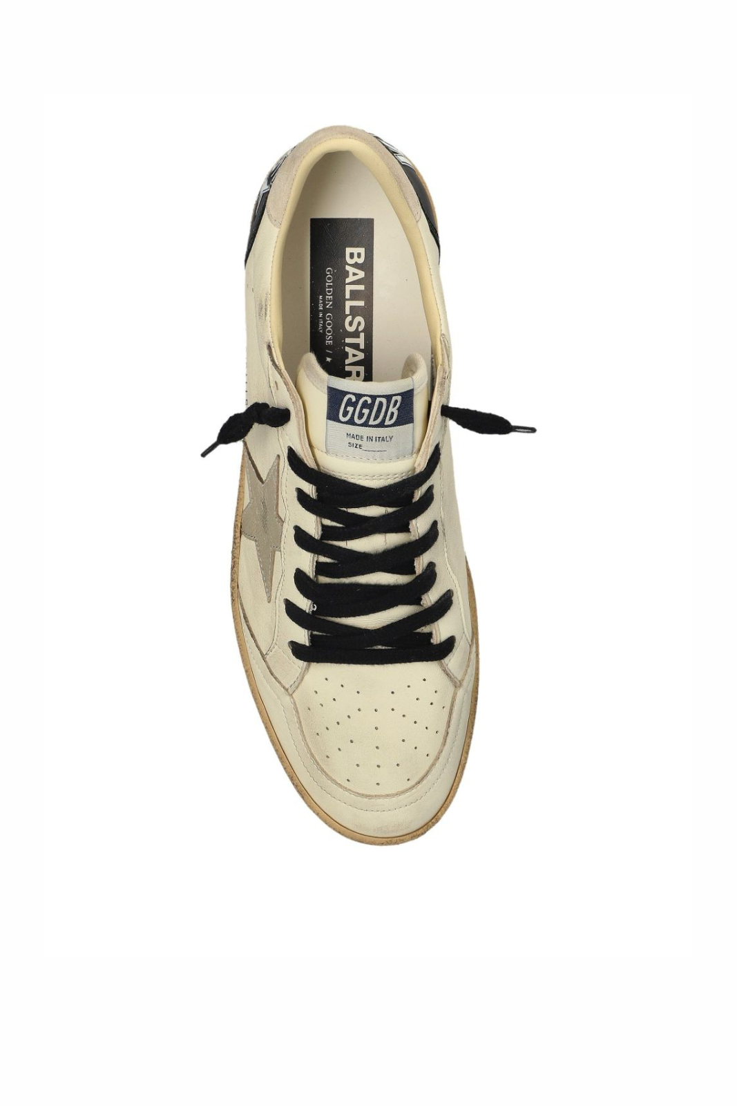 Golden Goose Beige Ball Star sneakers