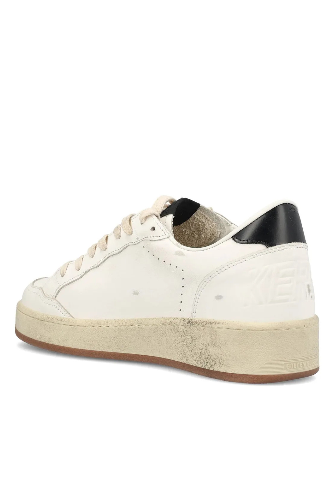 Golden Goose Deluxe Brand Ballstar Lace-Up Sneakers White