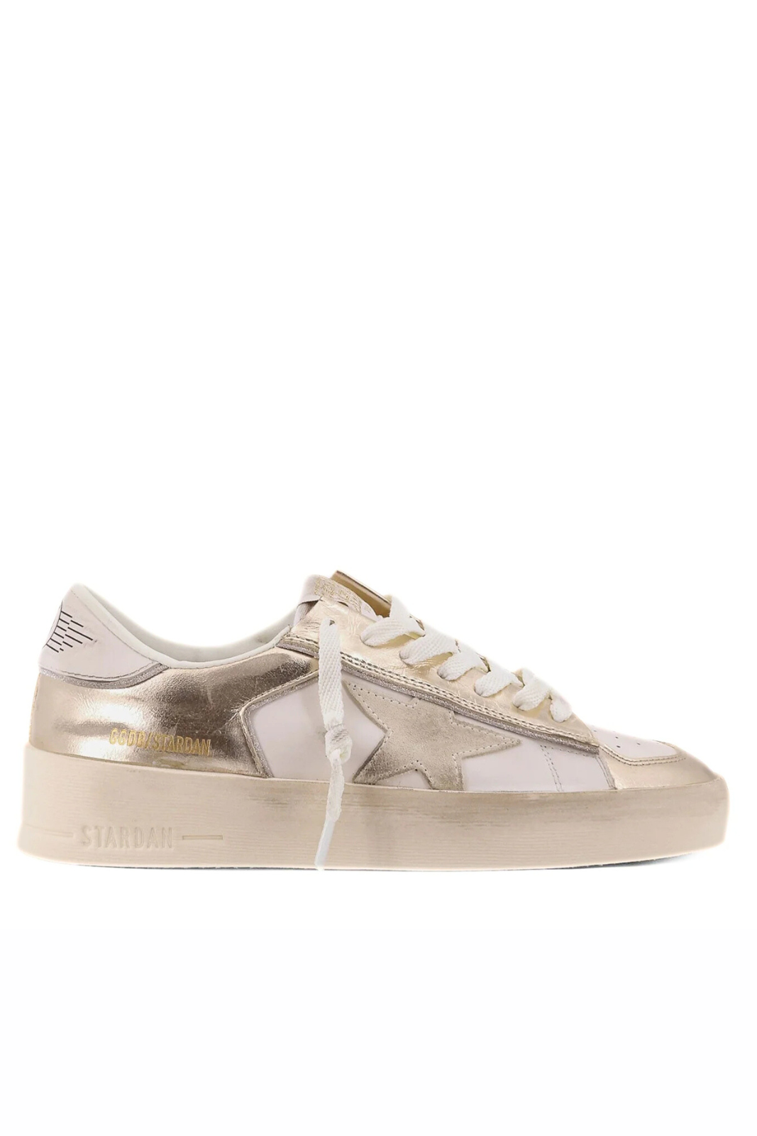Golden Goose Deluxe Brand Stardan Leather Low-Top Sneakers for women