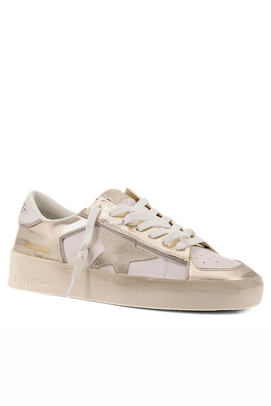 Golden Goose Deluxe Brand Stardan Leather Low-Top Sneakers for women