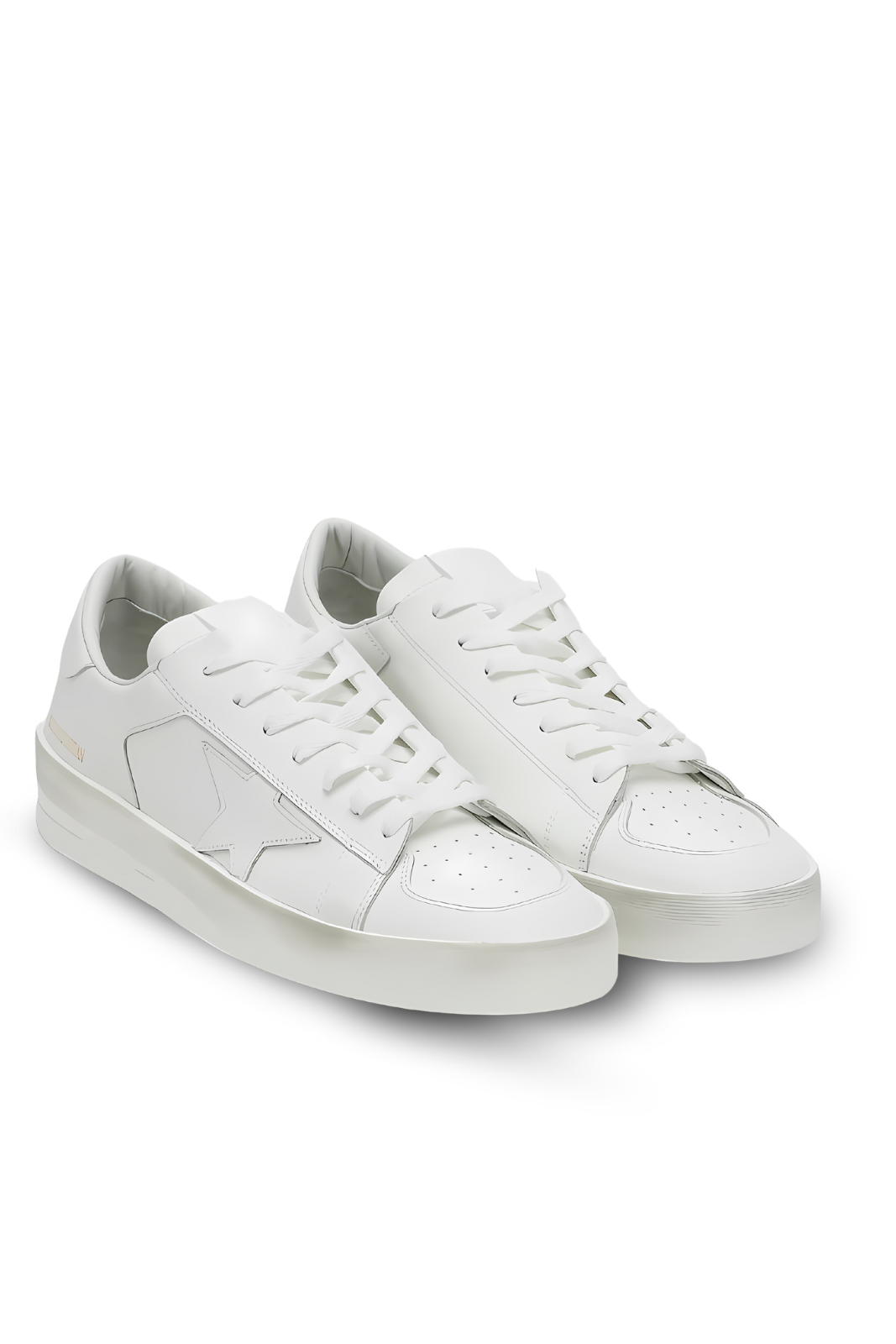 Golden Goose Deluxe Brand Stardan Low-Top Sneakers Opticwhite