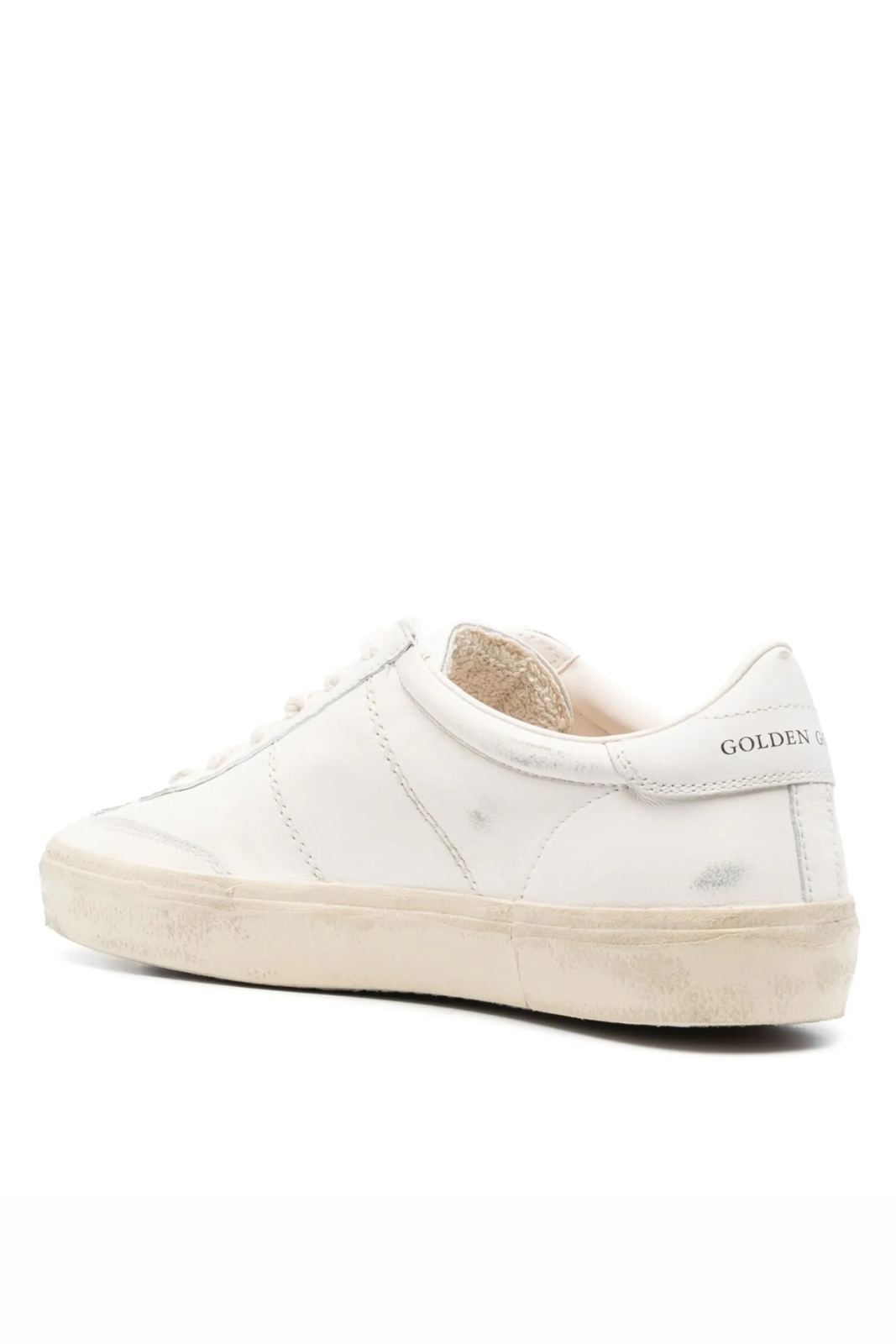 Golden Goose Soul Star Distressed-Effect Sneakers White