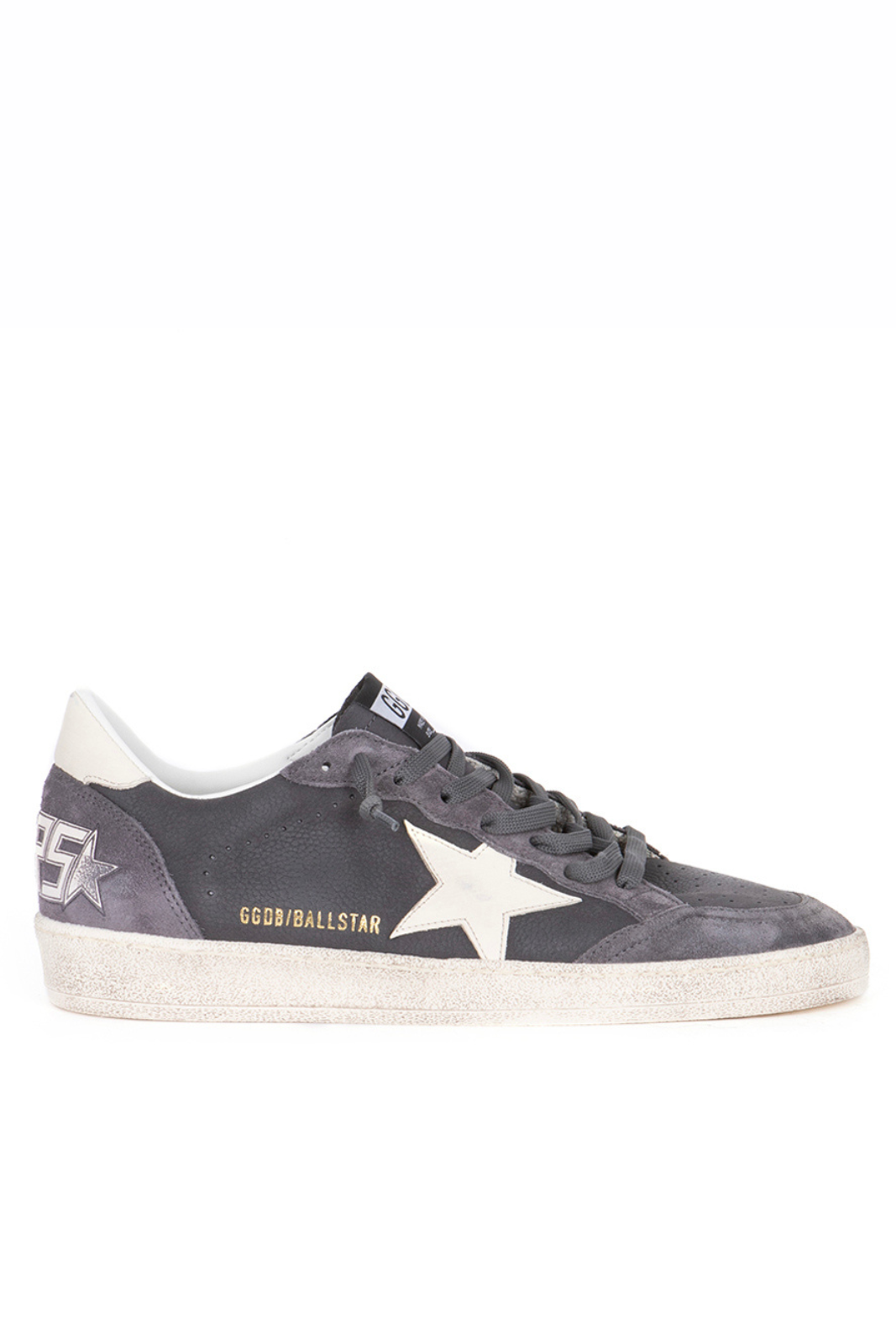 Golden Goose white antracite star ball